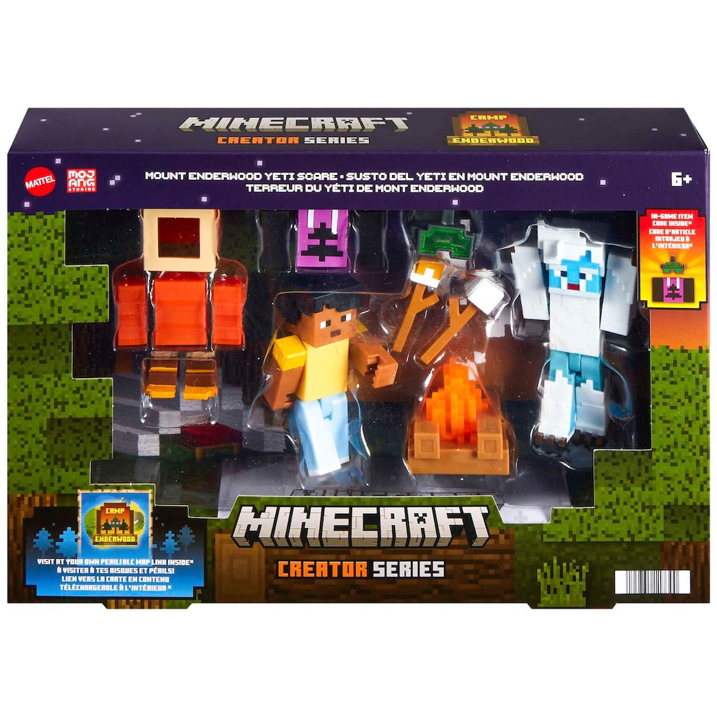 Mattel® Spielfigur »Minecraft, Creator, Creator Series Camp Enderwood Figuren«