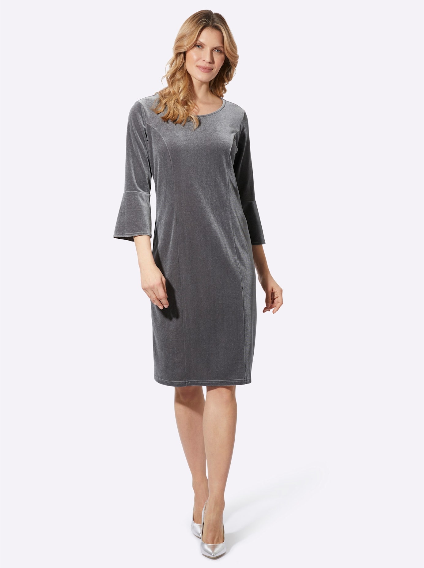 Classic Basics Samtkleid »Kleid«