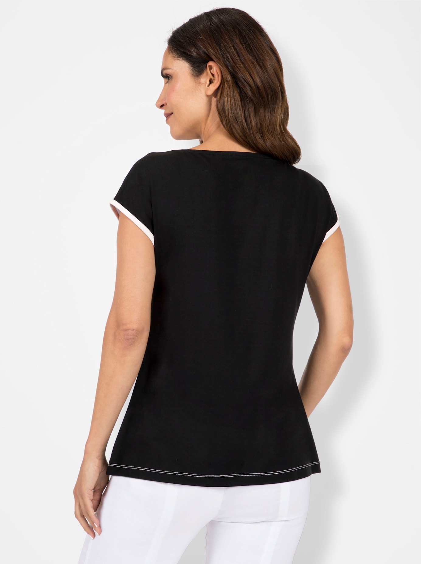 Inspirationen Kurzarmshirt »Patchshirt«, (1 tlg.)