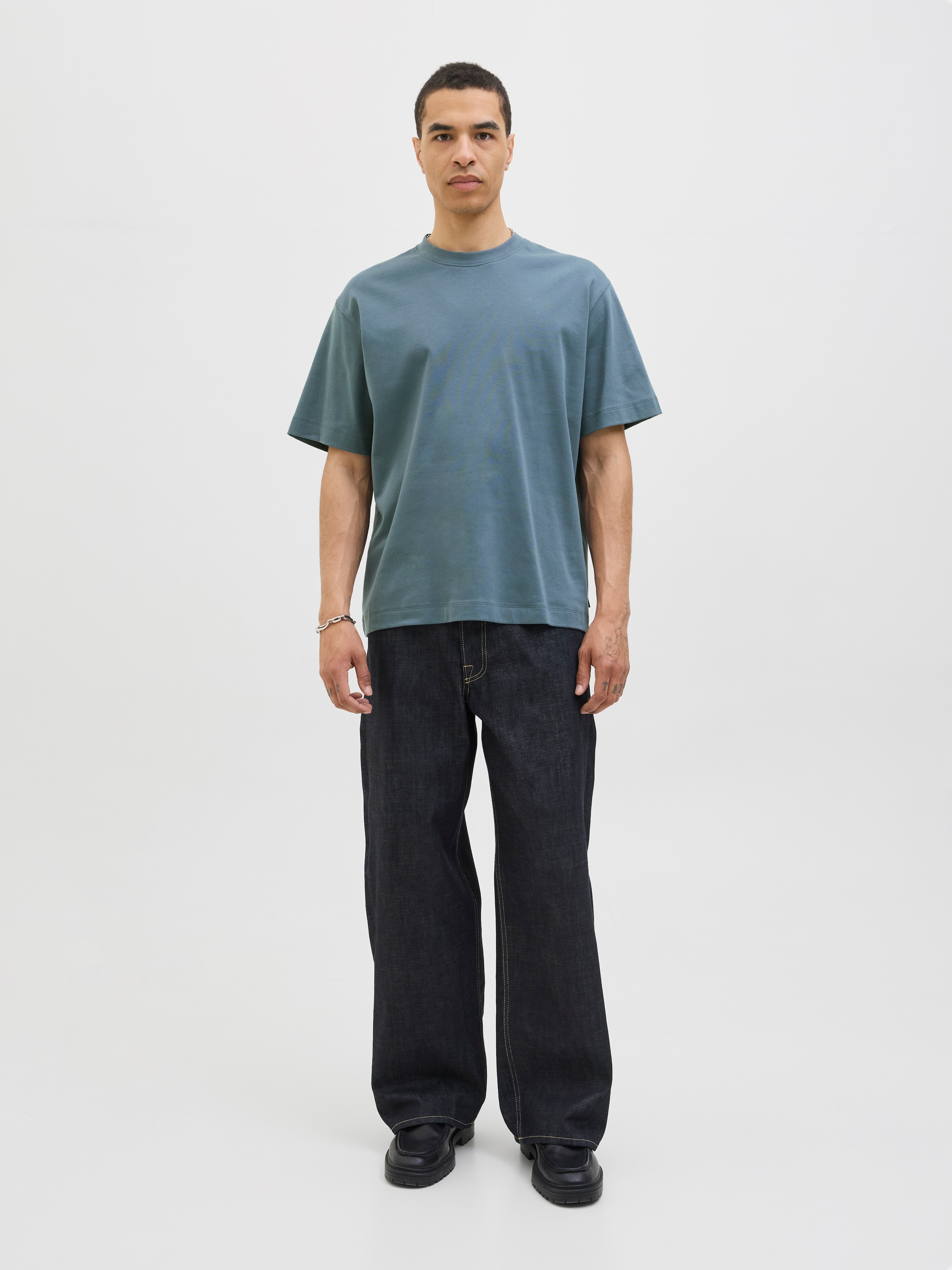 Jack & Jones Rundhalsshirt »JJEURBAN EDGE TEE SS O-NECK NOOS«, mit Rundhalsausschnitt