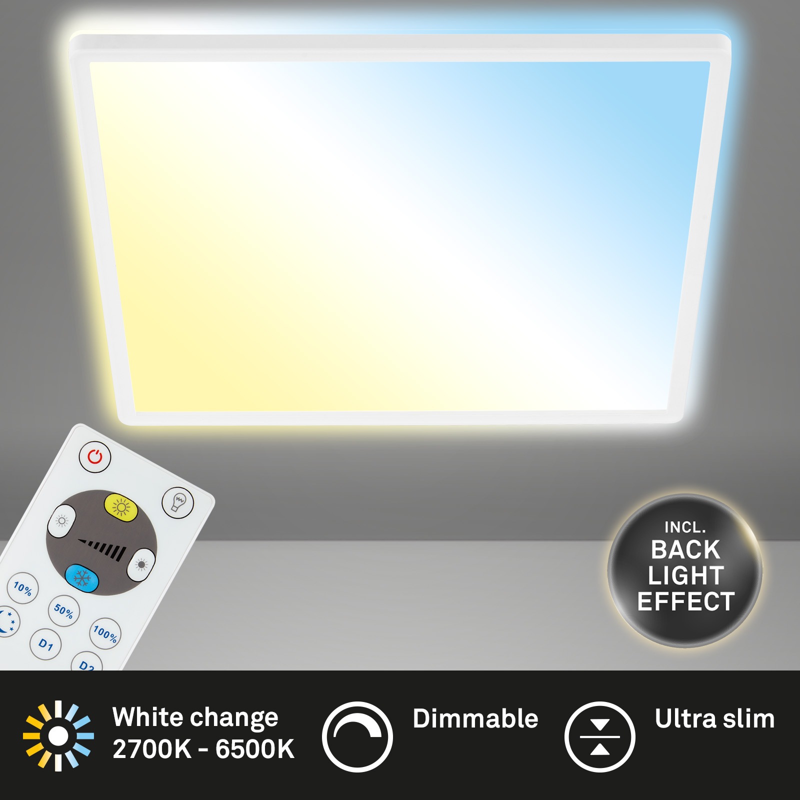 Briloner Leuchten LED Panel »SLIM«