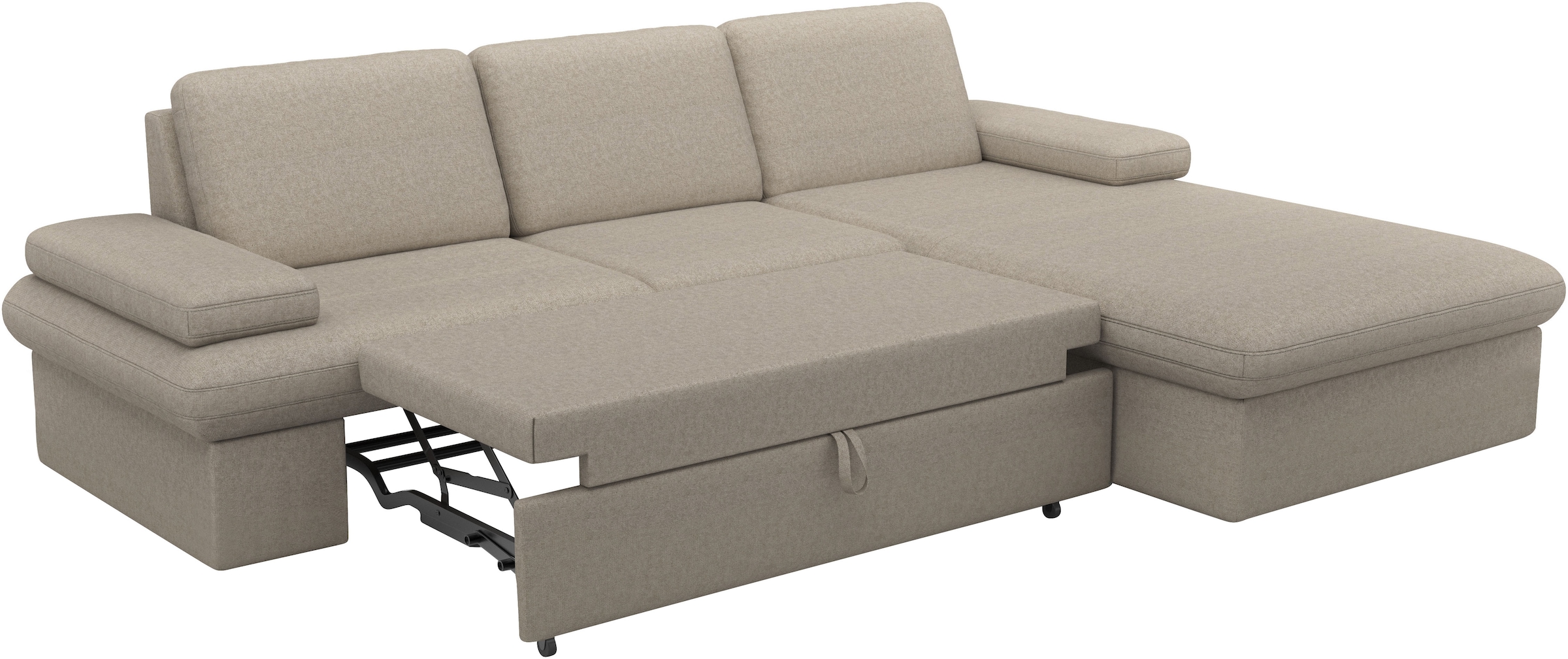 sit&more Ecksofa »Moreno«, mit Armteilverstellung,wahlweise mit Bettfunktion