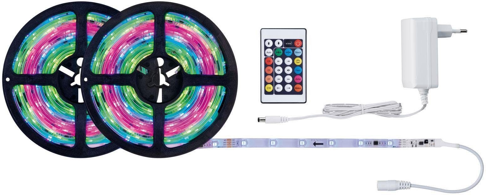 Paulmann LED-Streifen »FN SimpLED Strip Set 10m Motion RGB«, 17W, 230/12V, DC, Weiß Kunststoff