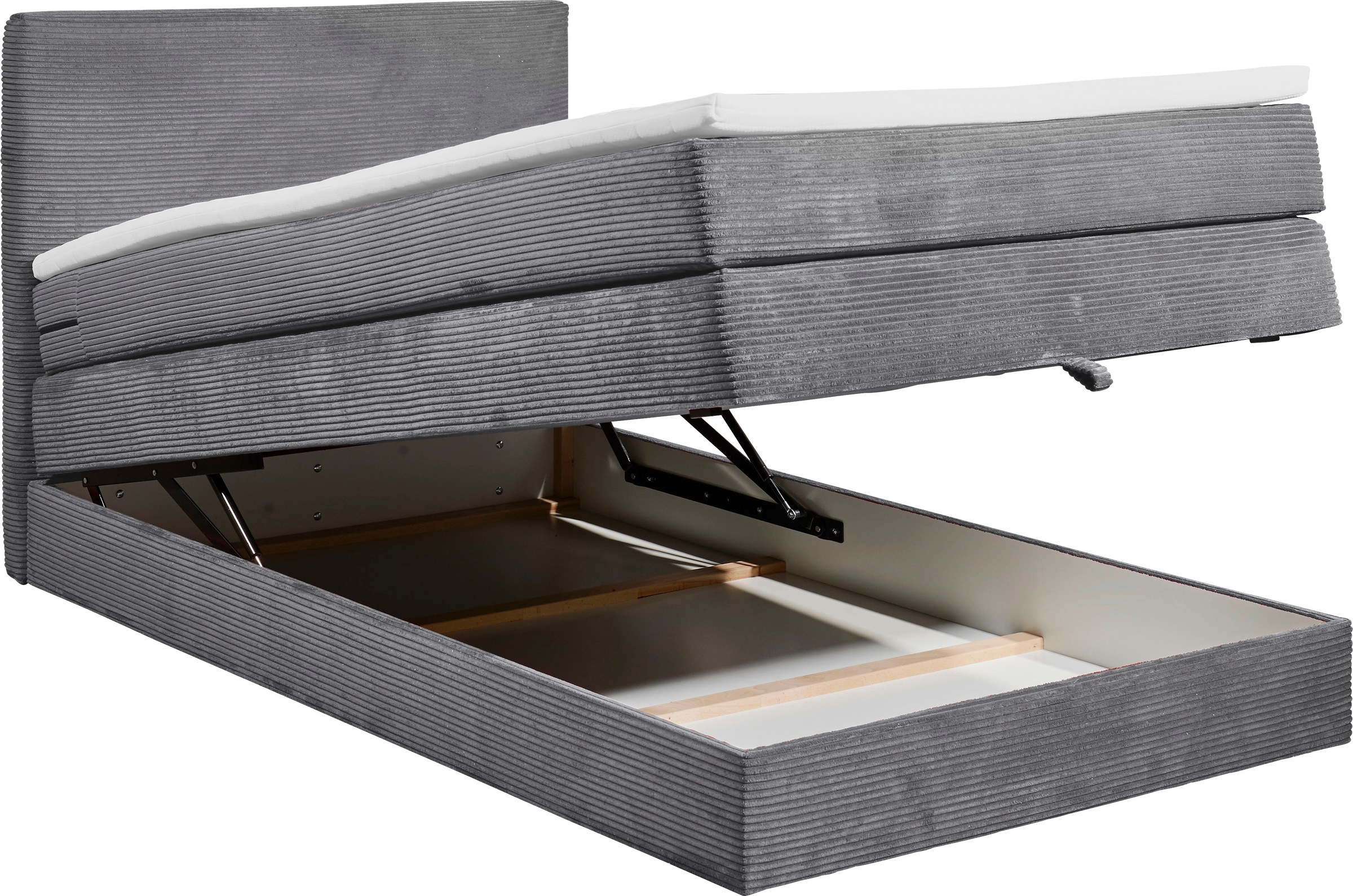 ED EXCITING DESIGN Boxspringbett »Luzern«, inkl. Bettkasten