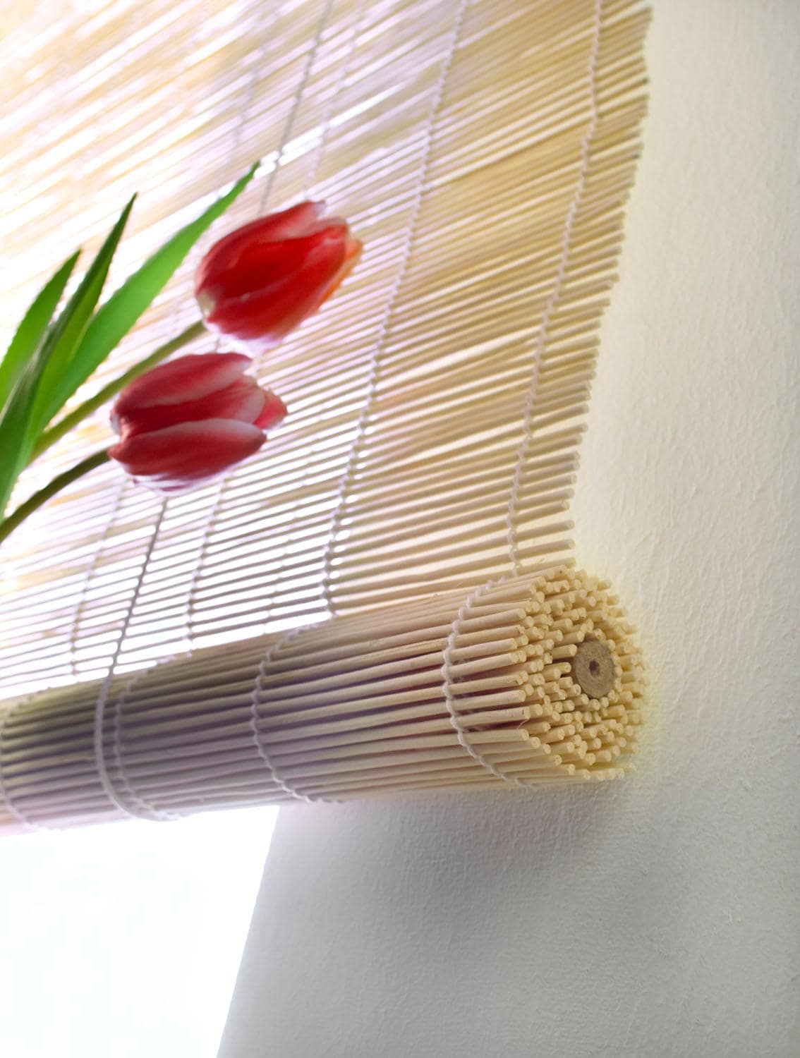 Good Life Bändchenrollo »CHE« mit Ösen mit Bohren freihängend Montage ohne Bohren möglich (Zubehör notwendig)