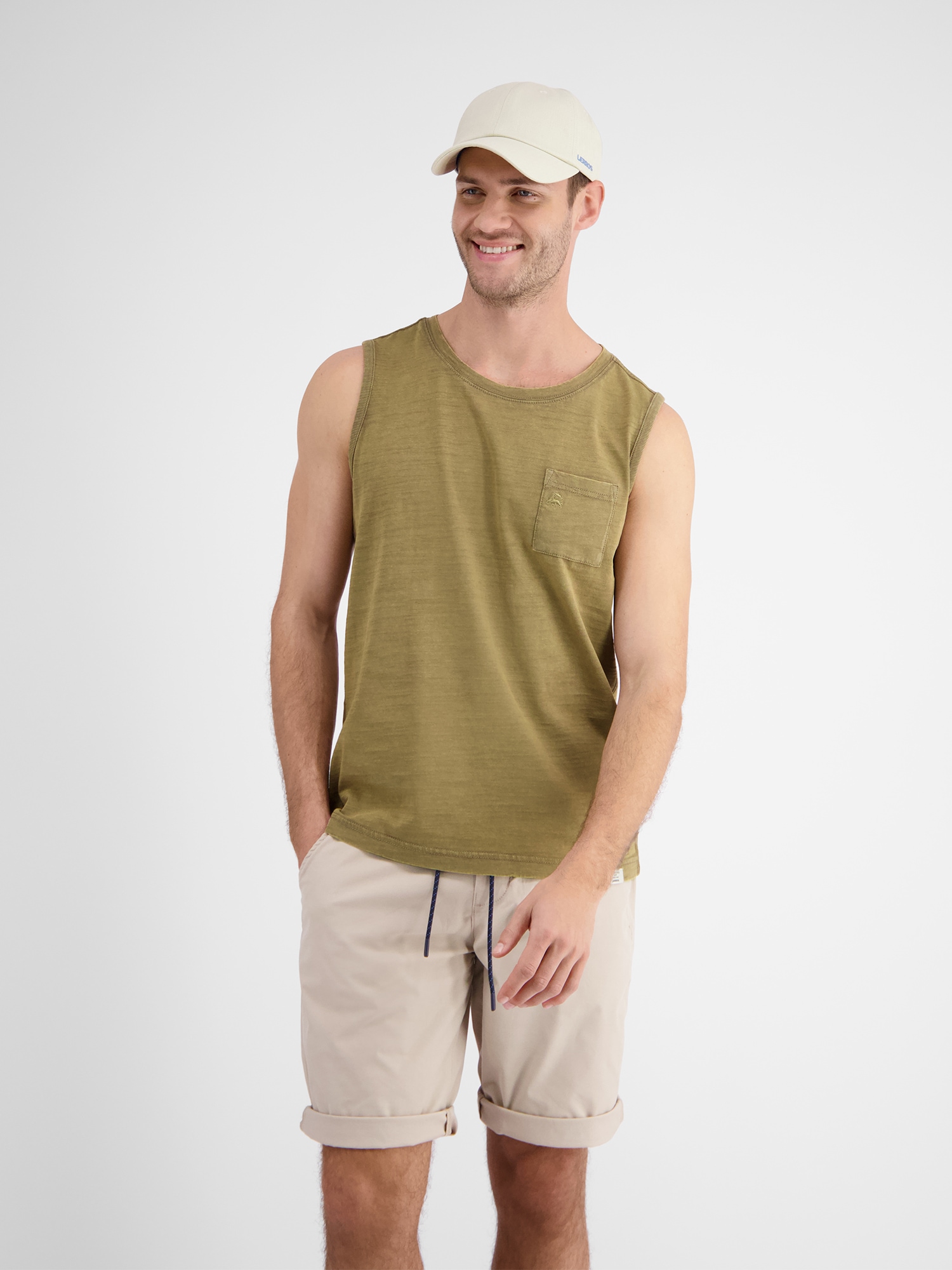 LERROS Muskelshirt »Bequemes Tanktop mit Brusttasche«