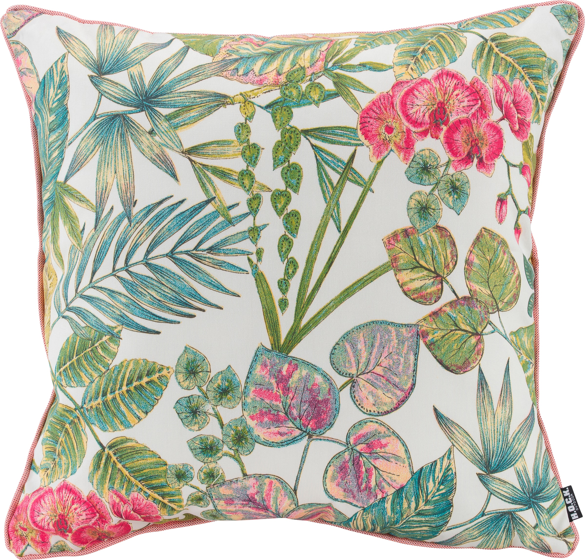 H.O.C.K. Dekokissen »Eliza-Bouquet Outdoor« Outdoor geeignet, Kissenhülle mit Füllung, 1 Stück