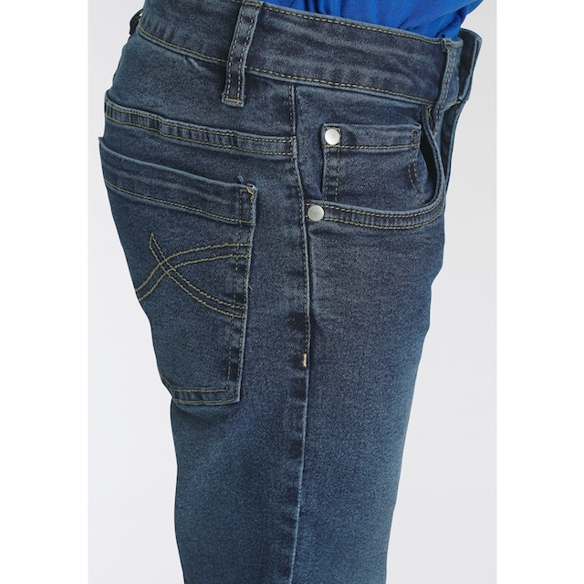 KIDSWORLD Stretch-Jeans »mit schmalem Bein« bei ♕