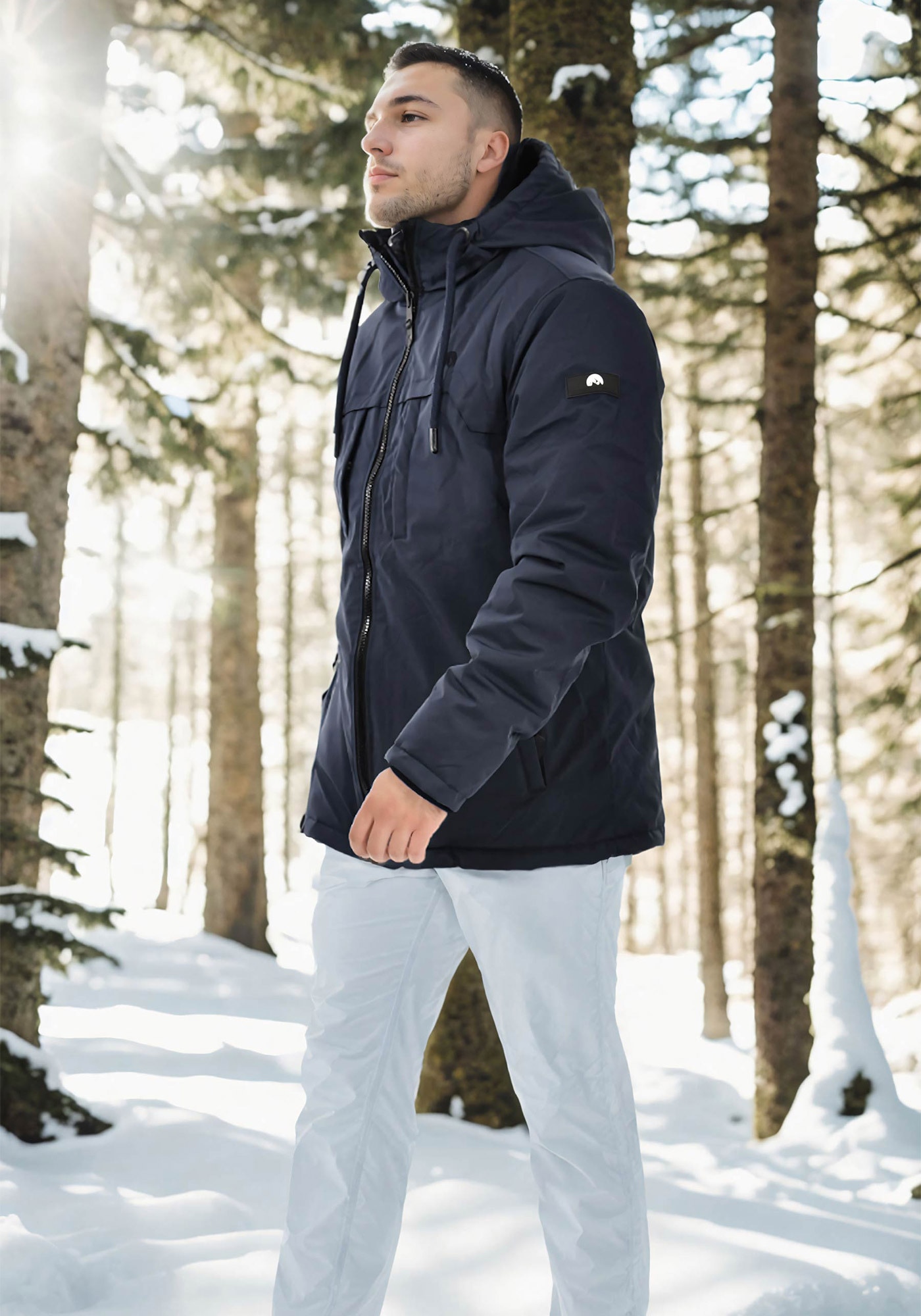 Arctic Seven Winterjacke »Arctic Seven Herren Winterjacke AS426«