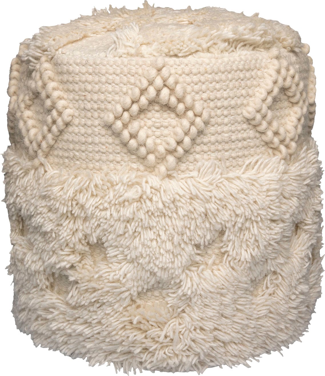 Pouf »Pouf Bohist 125 35cm x 35cm«, (1 St.), handgefertigt, Unikat, sehr gut kombinierbar