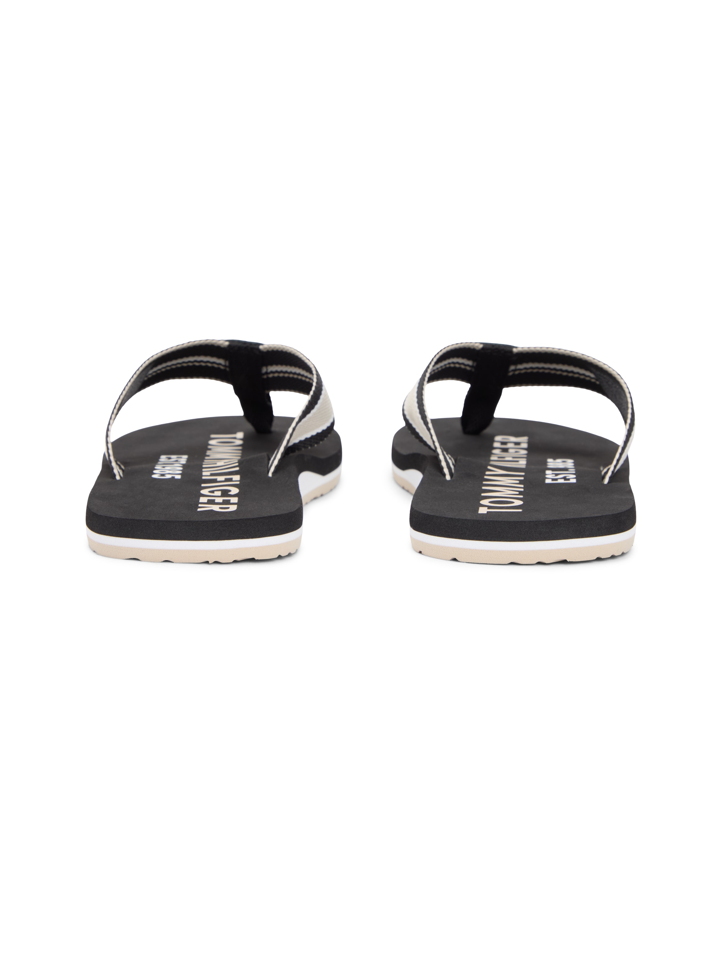 Tommy Hilfiger Zehentrenner »SPORTY HILFIGER BEACH SANDAL«  Sommerschuh, Strandschuh, Flats mit Logoschrifzug