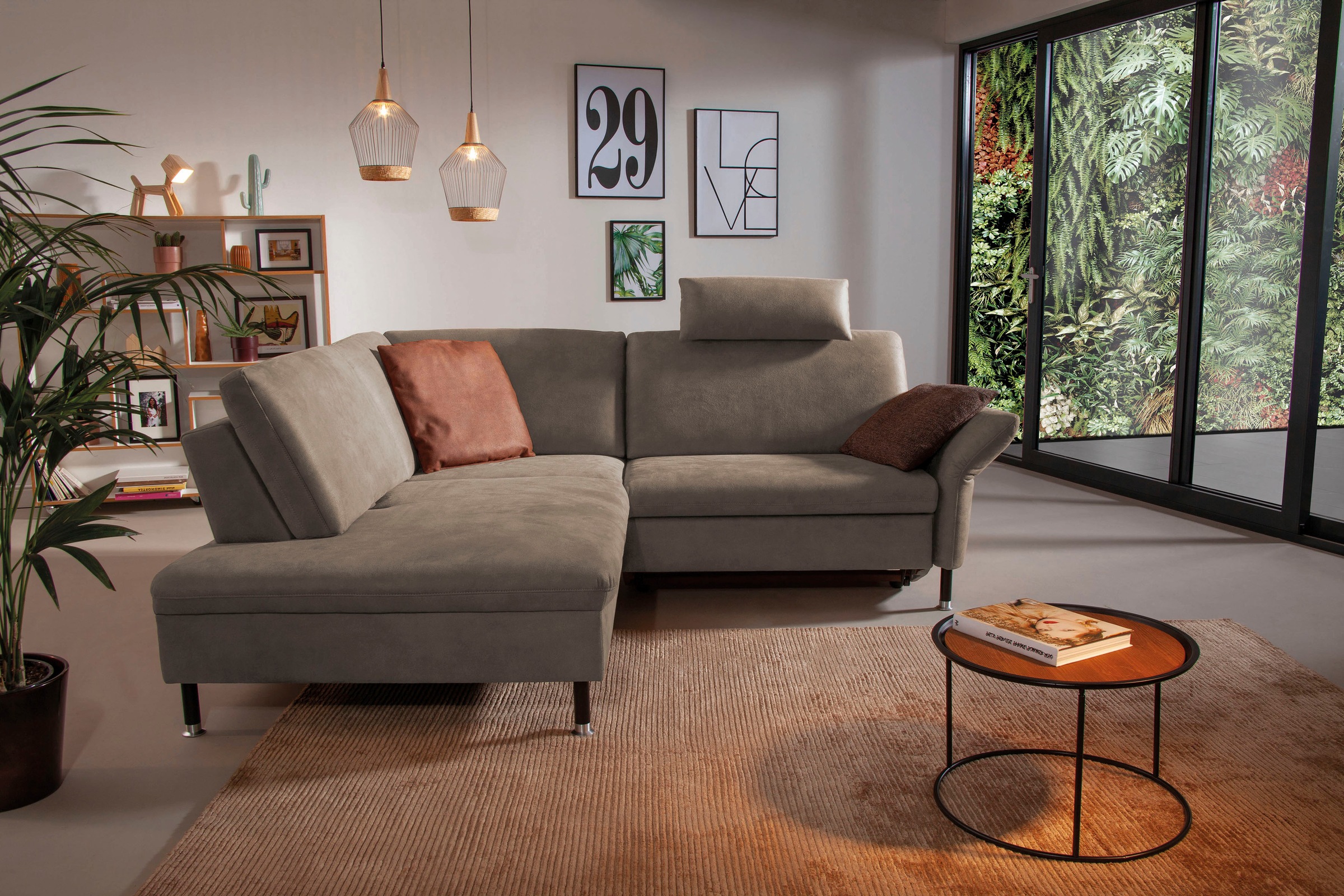 ADA trendline Ecksofa »Janis«, inkl. Sitztiefenverstellung und Kopfstütze kaufen