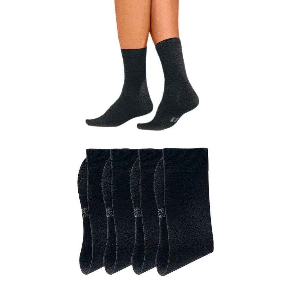 H.I.S Basicsocken, (4 Paar)