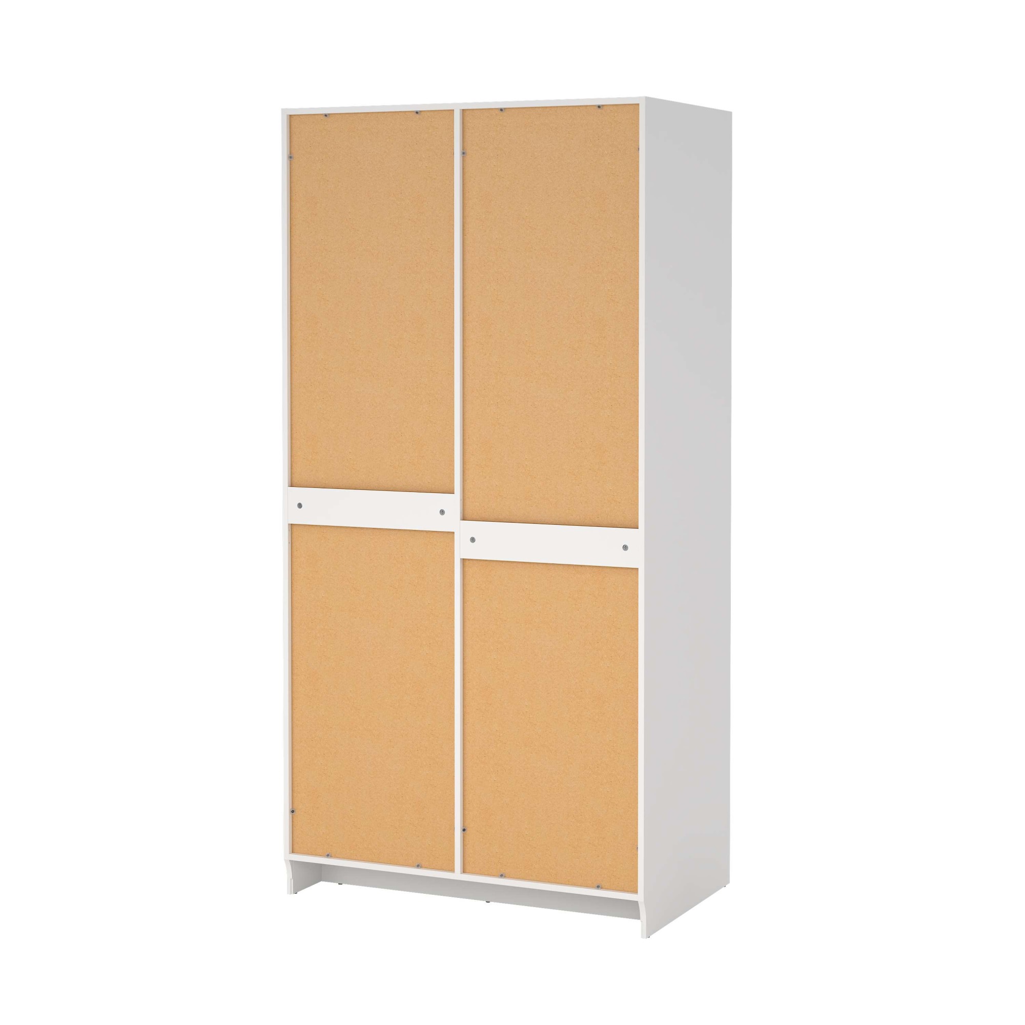 Home affaire Kleiderschrank »Billund, skandinavischen Design & viel Stauraum, 2 Breiten 145/195 cm« Viel Stauraum mit Böden & Kleiderstange, praktische Aufteilung