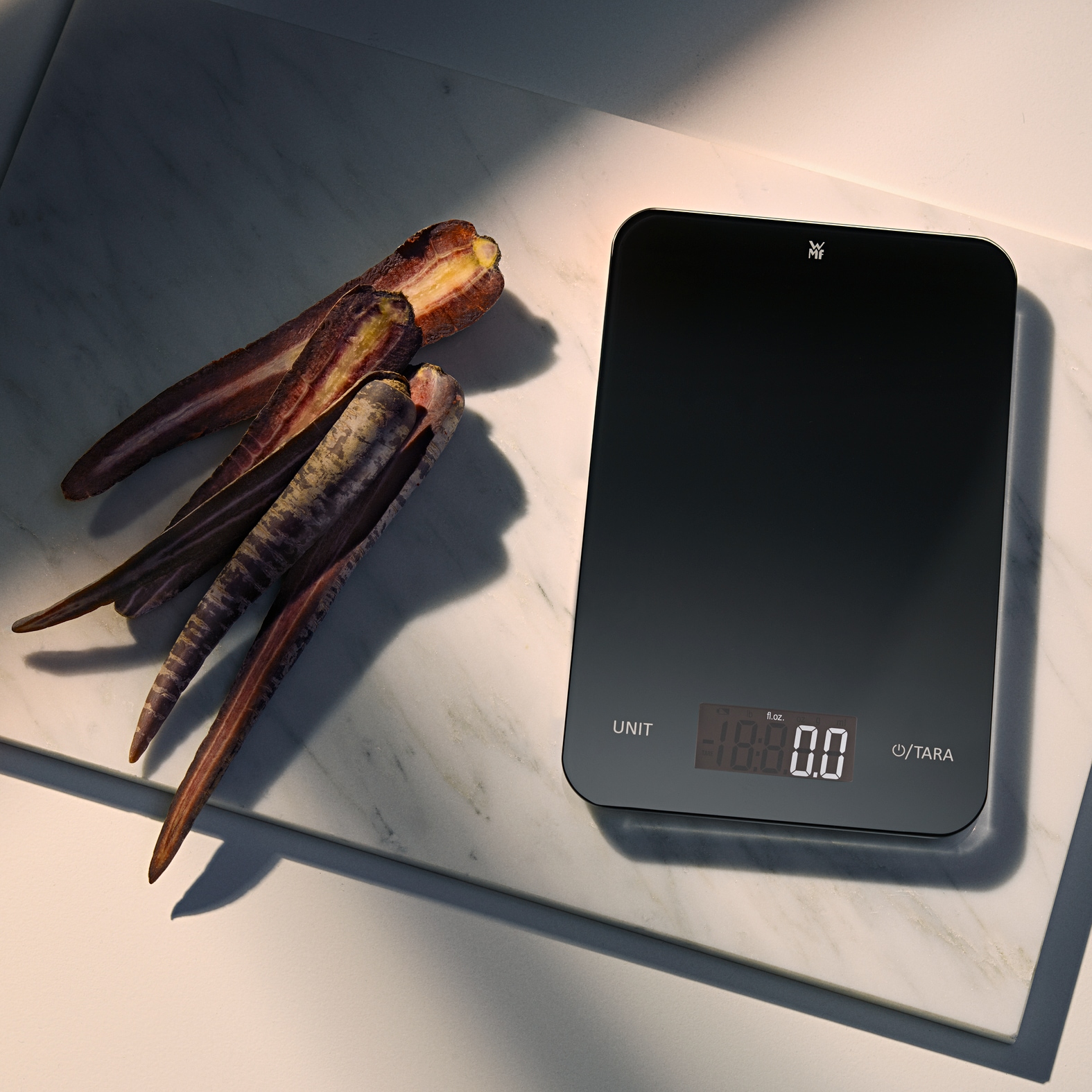 WMF Küchenwaage mit Digitalanzeige und Abschaltautomatik