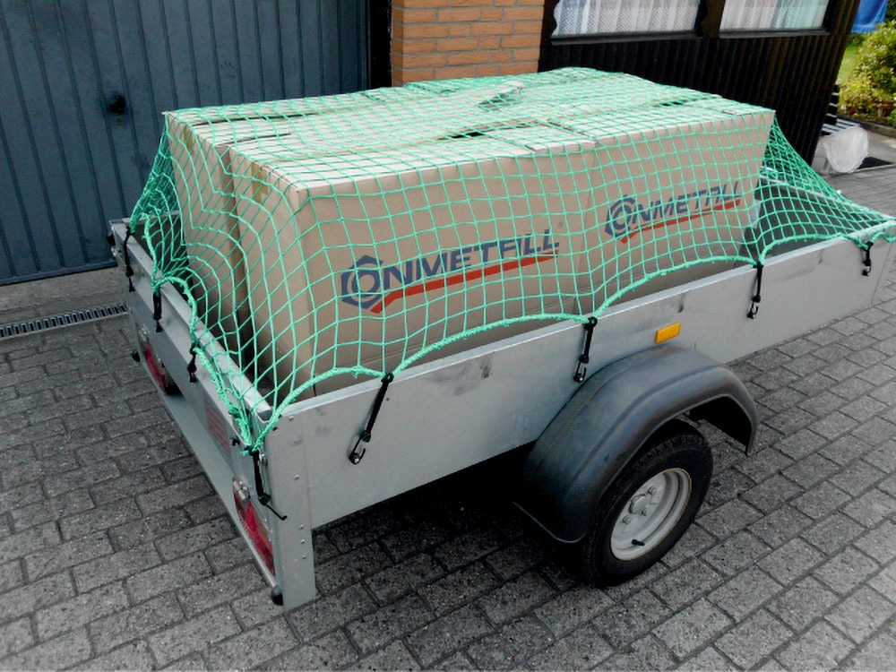 Connex Spanngurt »10 Stück - Für Planen, Netze & Banner - Stahlhaken mit PVC-Überzug -«, Dehnbar & reißfest / Spannhaken Anhängernetz / Spanngummi mit Haken