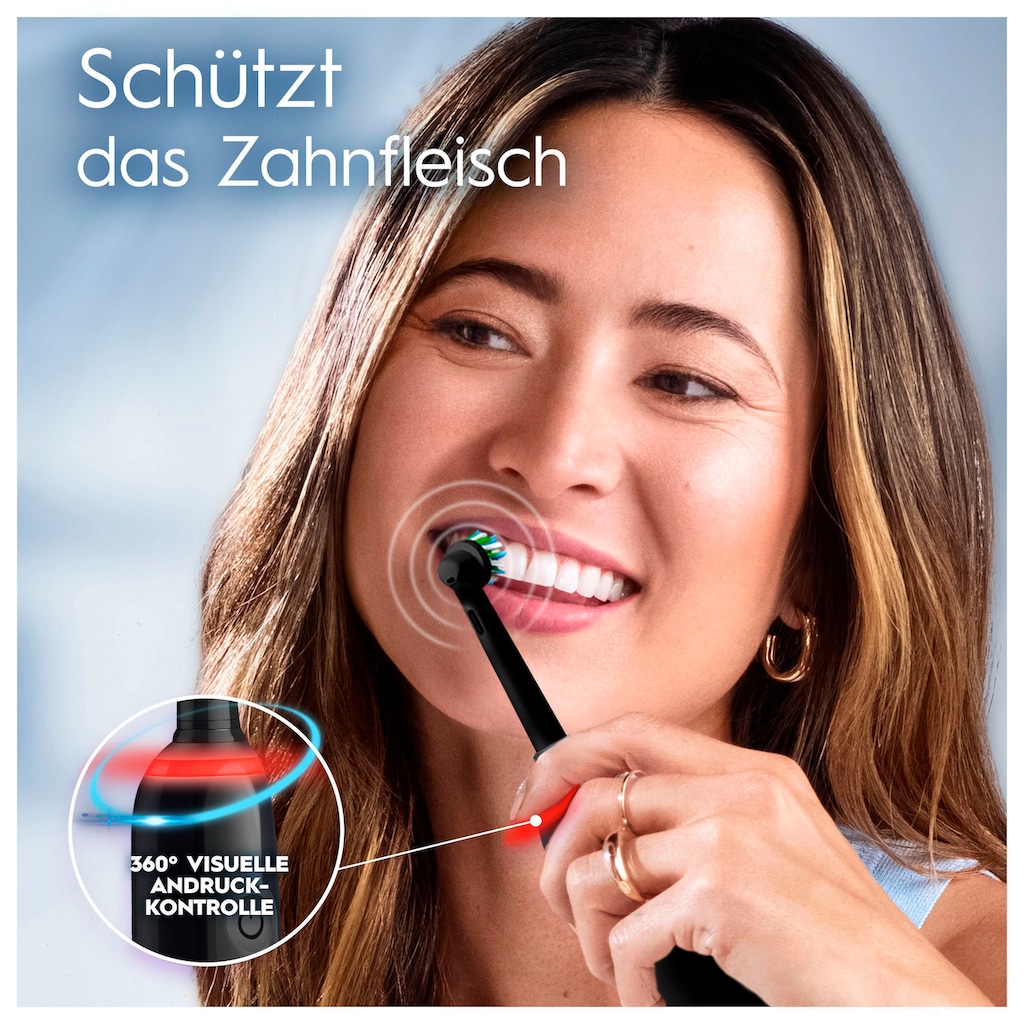 Oral-B Elektrische Zahnbürste »Pro 3 3900«, 3 St. Aufsteckbürsten