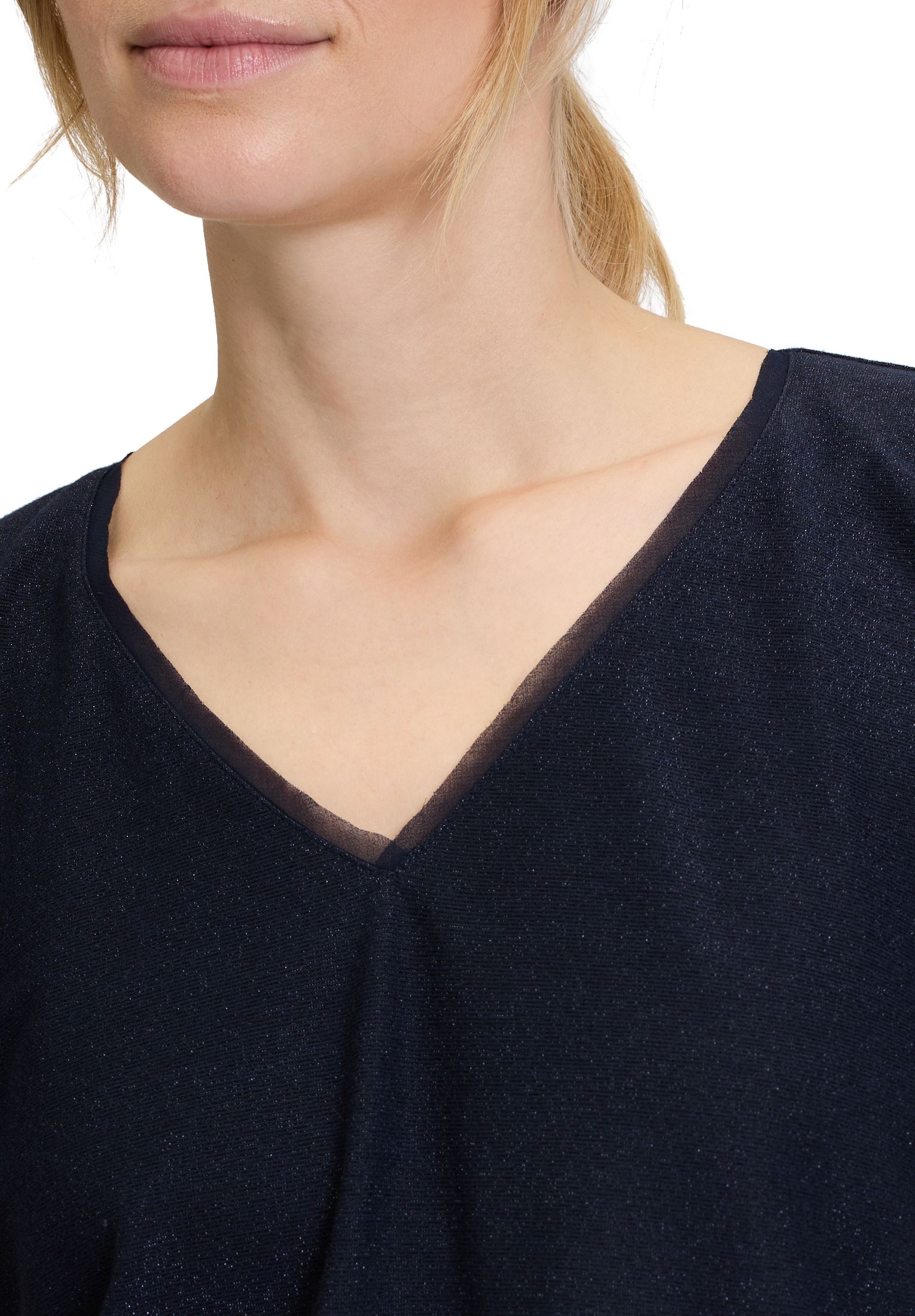 Vera Mont Klassische Bluse »Blusenshirt mit V-Ausschnitt«