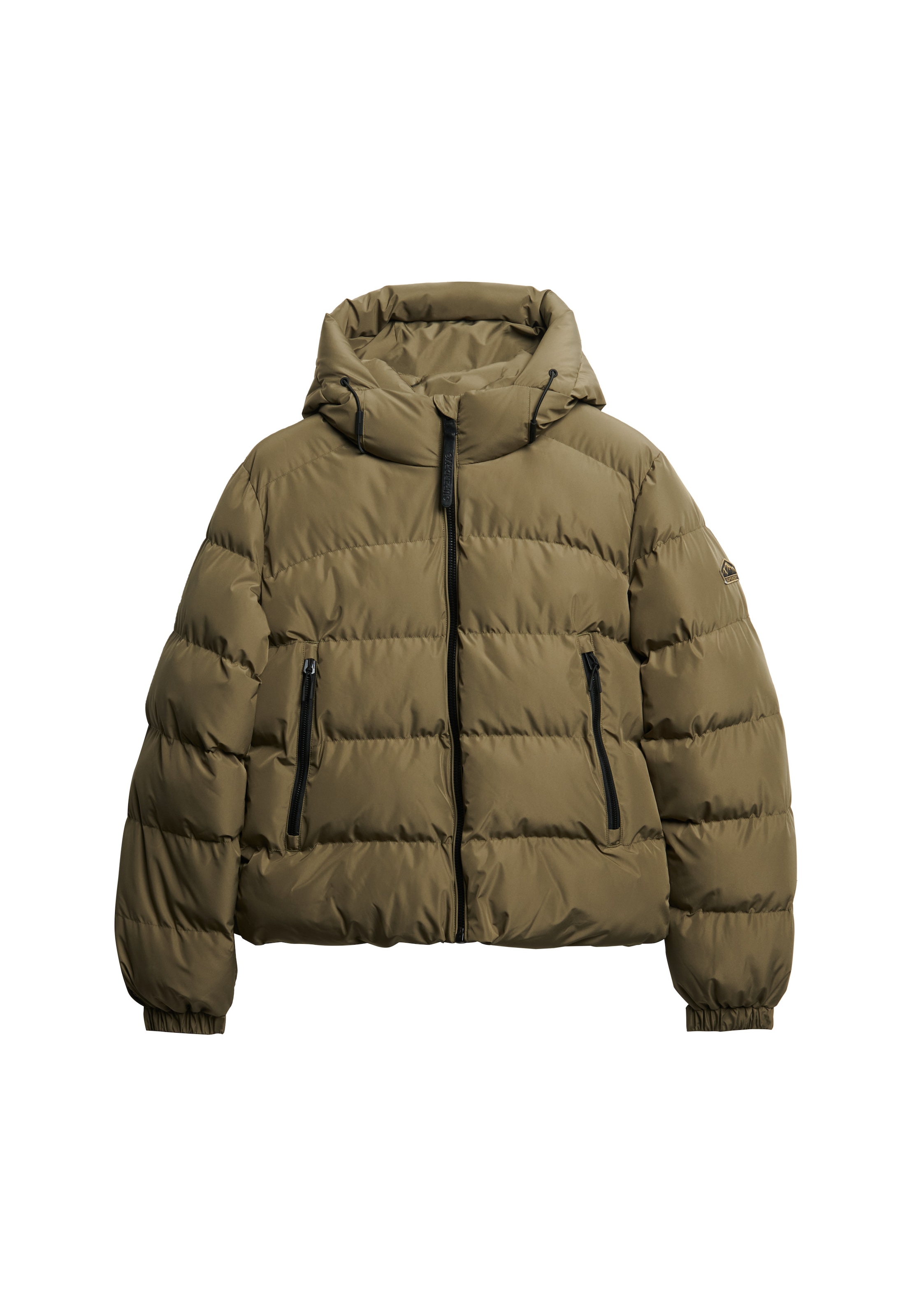 Superdry Steppjacke »HOODED SPORTS PUFFER JACKET«, mit Kapuze