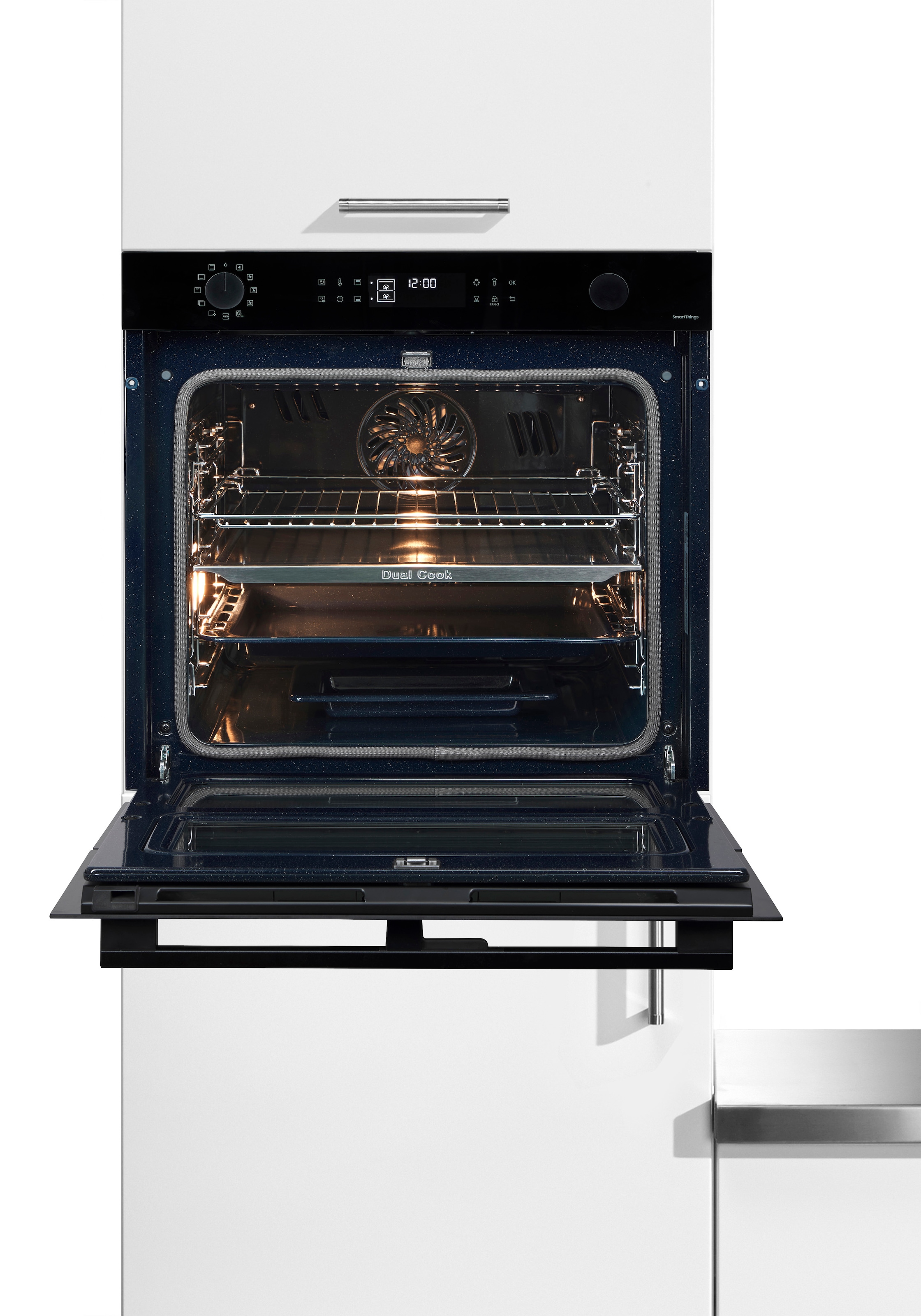 Samsung Einbaubackofen Serie 4 »NV7B45502AK/U1« mit Pyrolyse-Selbstreinigung Dual Cook Flex