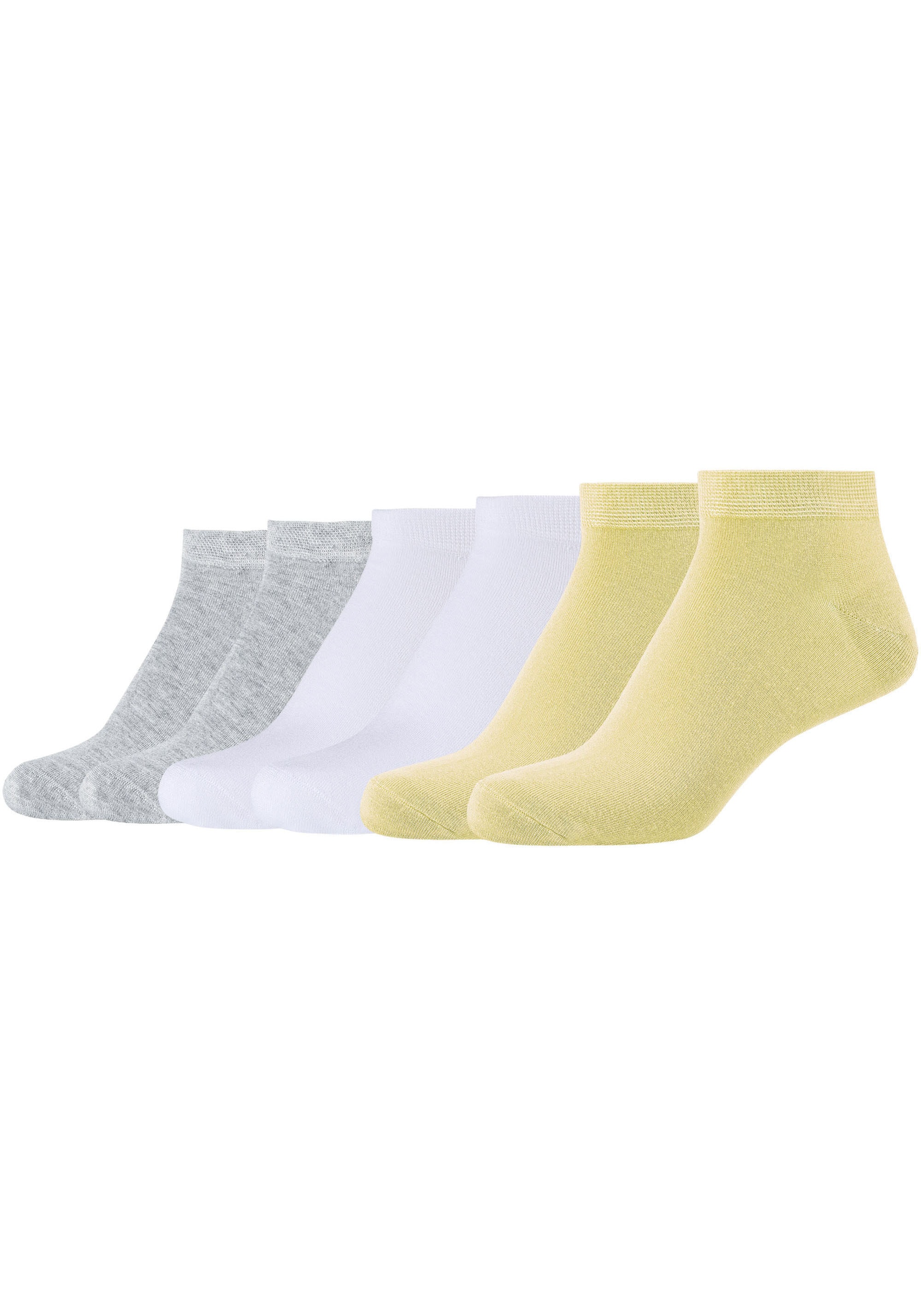 Camano Kurzsocken »silky touch«, (6er Pack), mit hautfreundlichem Gewebe