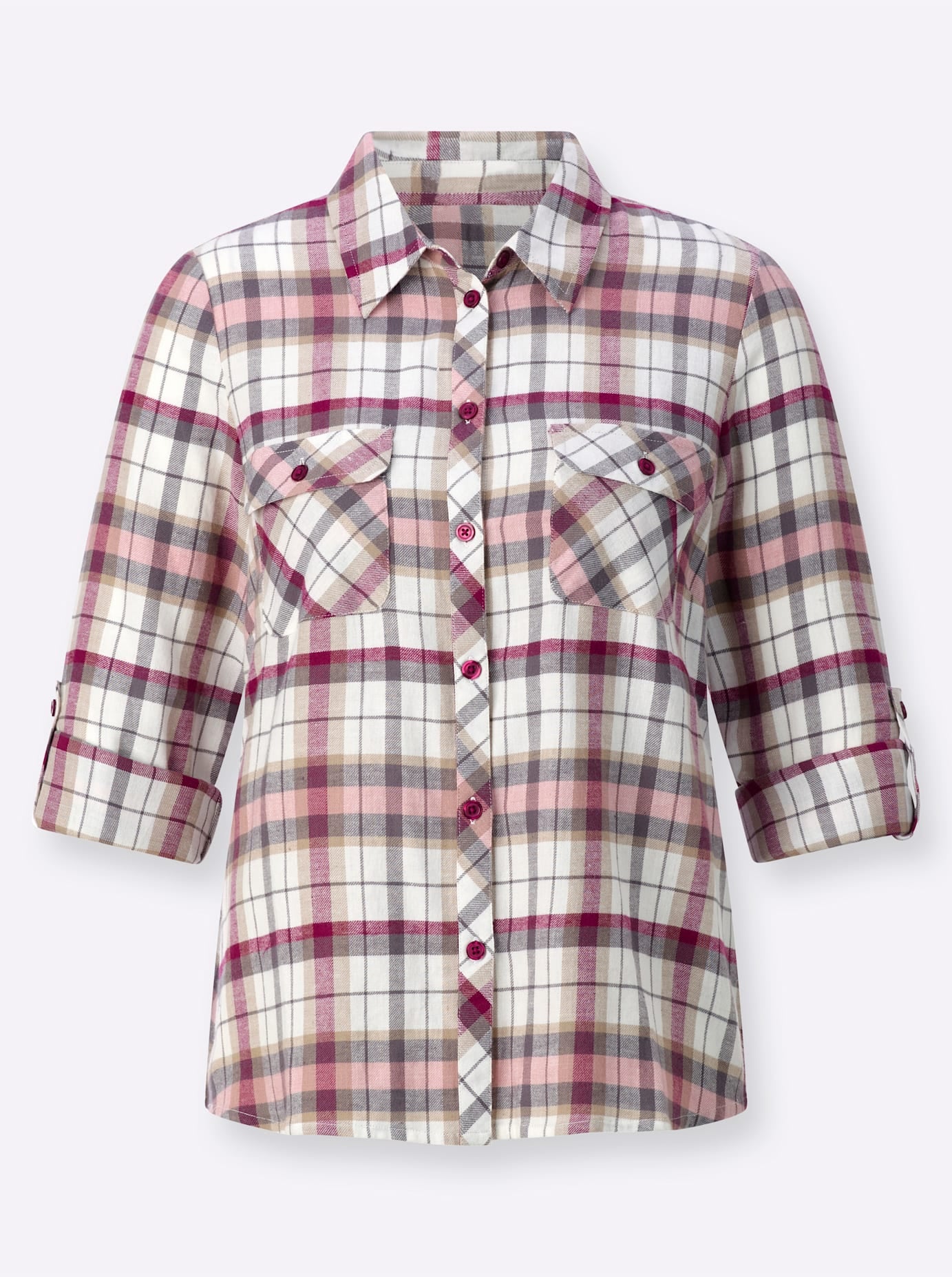 Casual Looks Flanellbluse