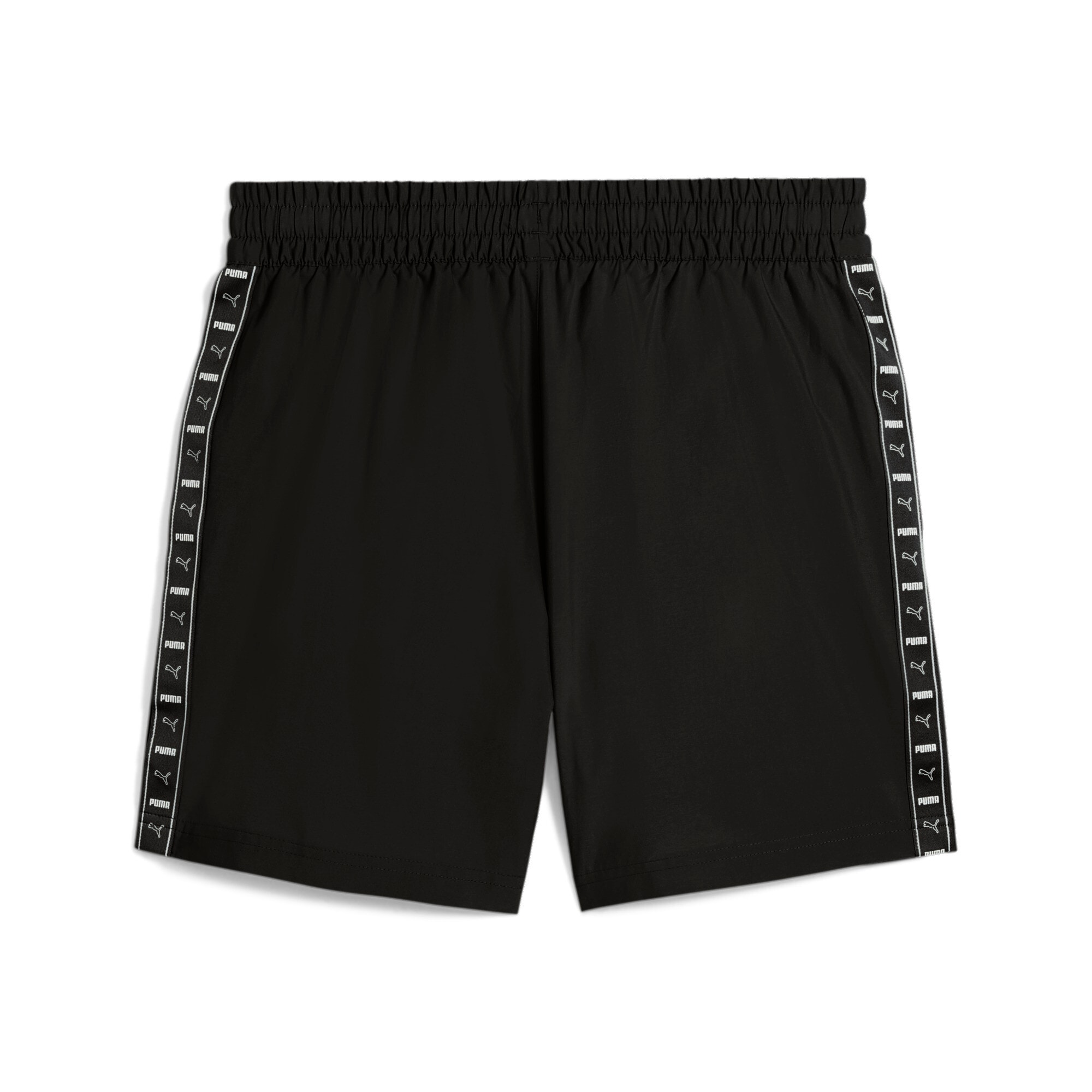 PUMA Shorts »ESS TAPE WOVEN SHORTS 5"«, für Herren, Tape Streifen am Bein