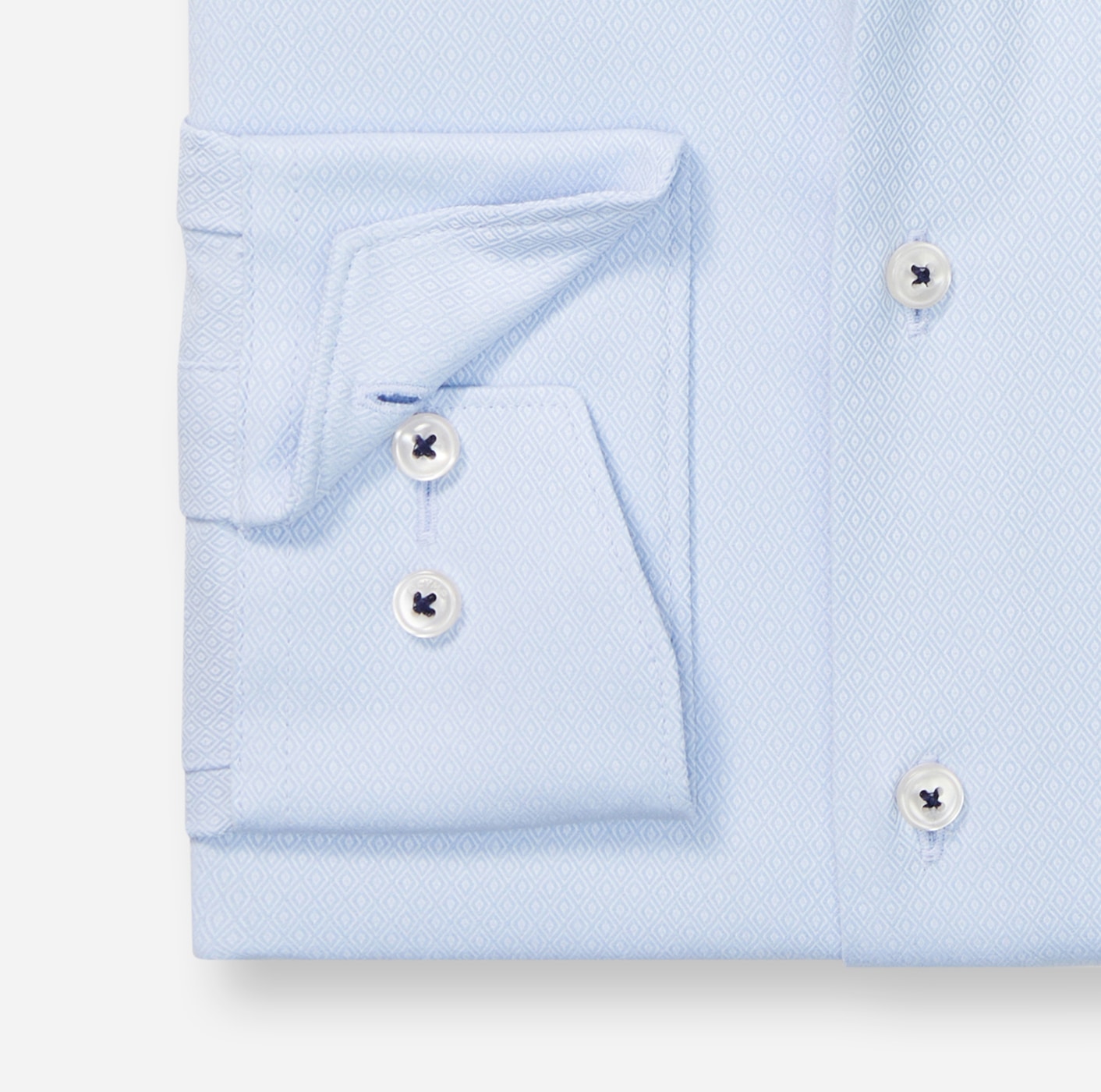 OLYMP Langarmhemd »Luxor 24/Seven« Climate Control, modern fit, Businesshemd, Global Kentkragen