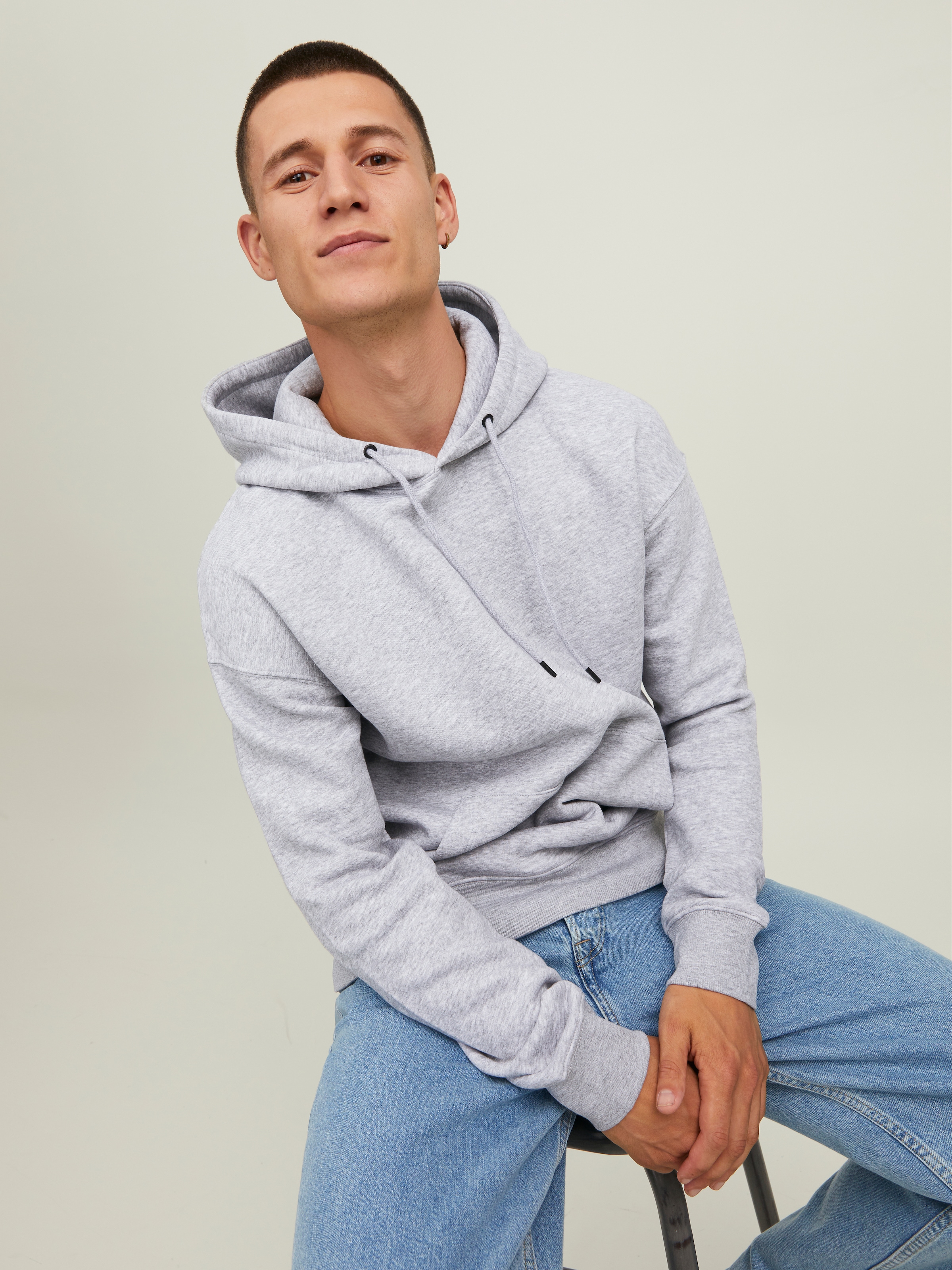 Jack & Jones Kapuzensweatshirt »STAR BASIC SWEAT HOOD«

