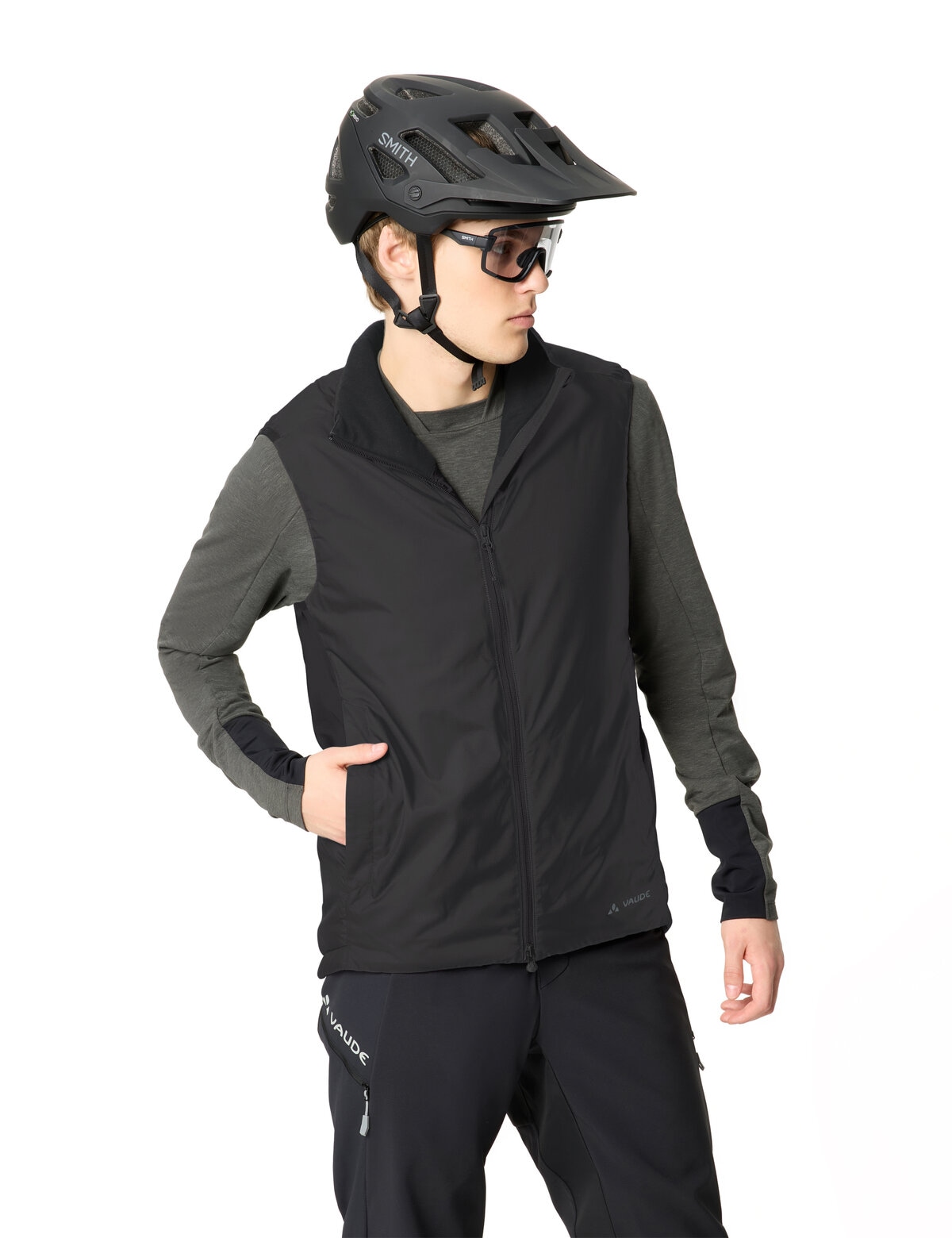 VAUDE Funktionsweste »MEN'S MOAB INSULATION LIGHT VEST« wasserabweisend, windabweisend, mit Reißverschlusstaschen