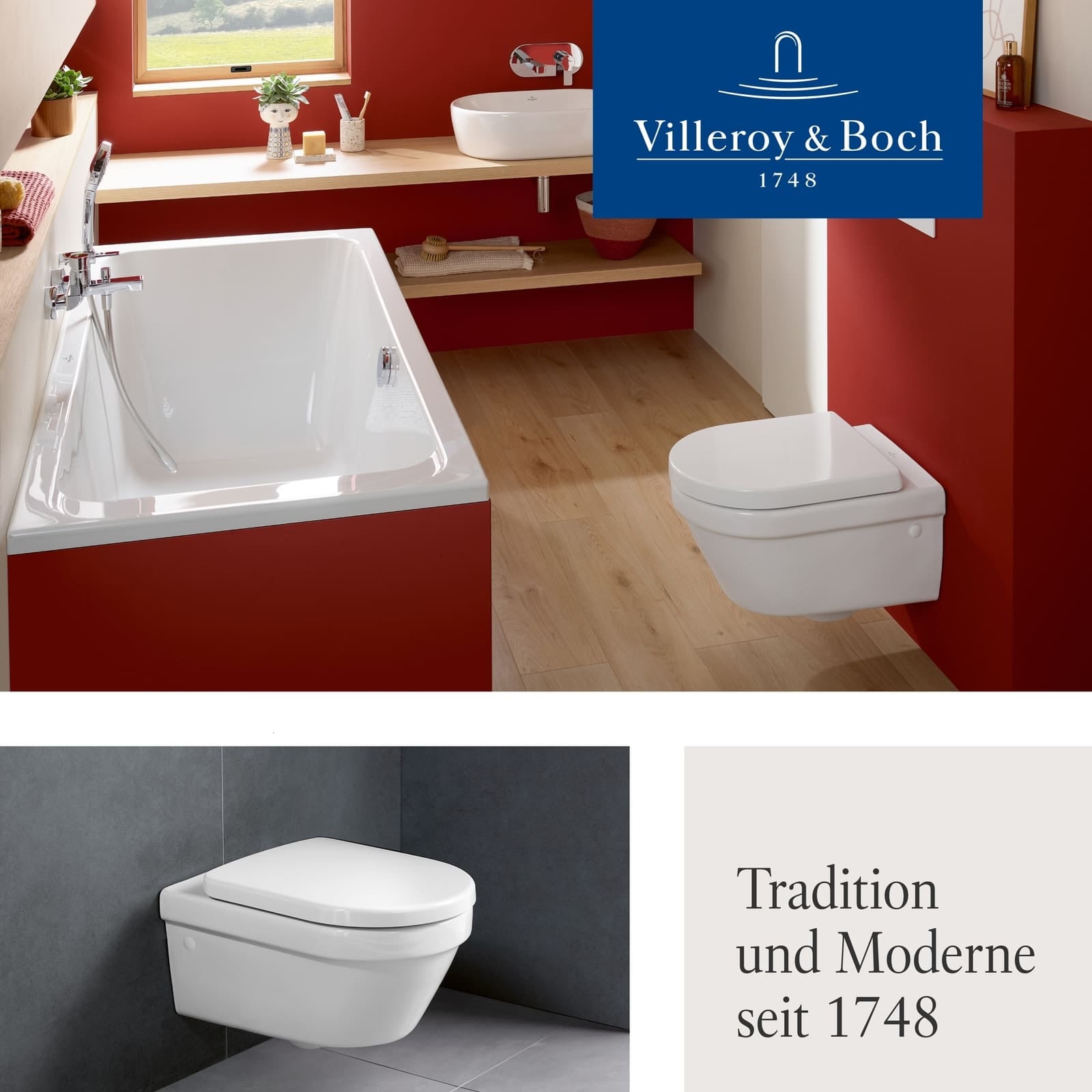 Villeroy & Boch WC-Sitz »WC-Sitz Architectura 445 x 374 x 59 mm weiß« 1 Stk. tlg. SoftClose, QuickRelease