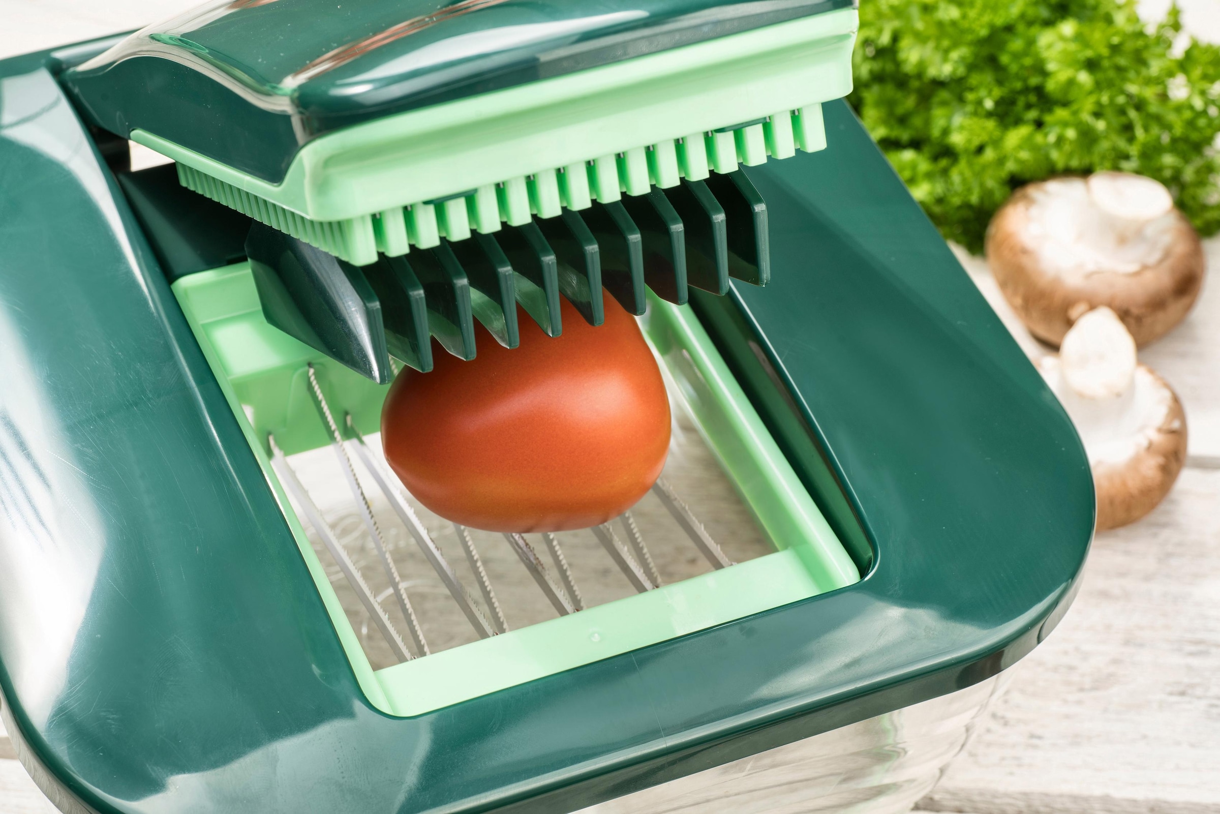 Genius Zerkleinerer »Nicer Dicer Chef«, 3300 ml Kunststoff-Auffangbehälter, 9-teilig