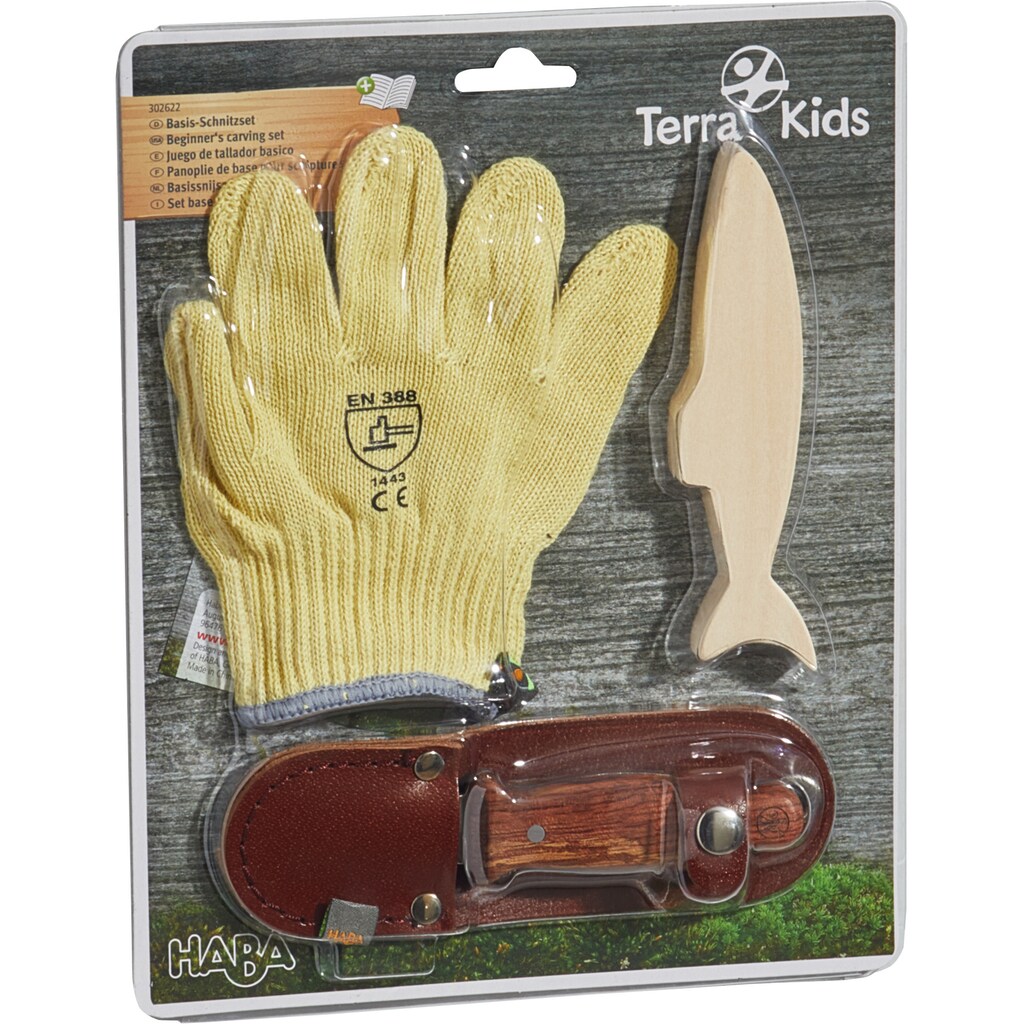 Haba Kreativset »Terra Kids, Basis-Schnitzset«