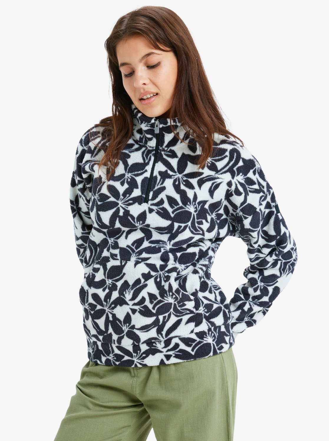 Roxy Strickfleece-Pullover »LIVE OUT LOUD«, 1 Stk.
