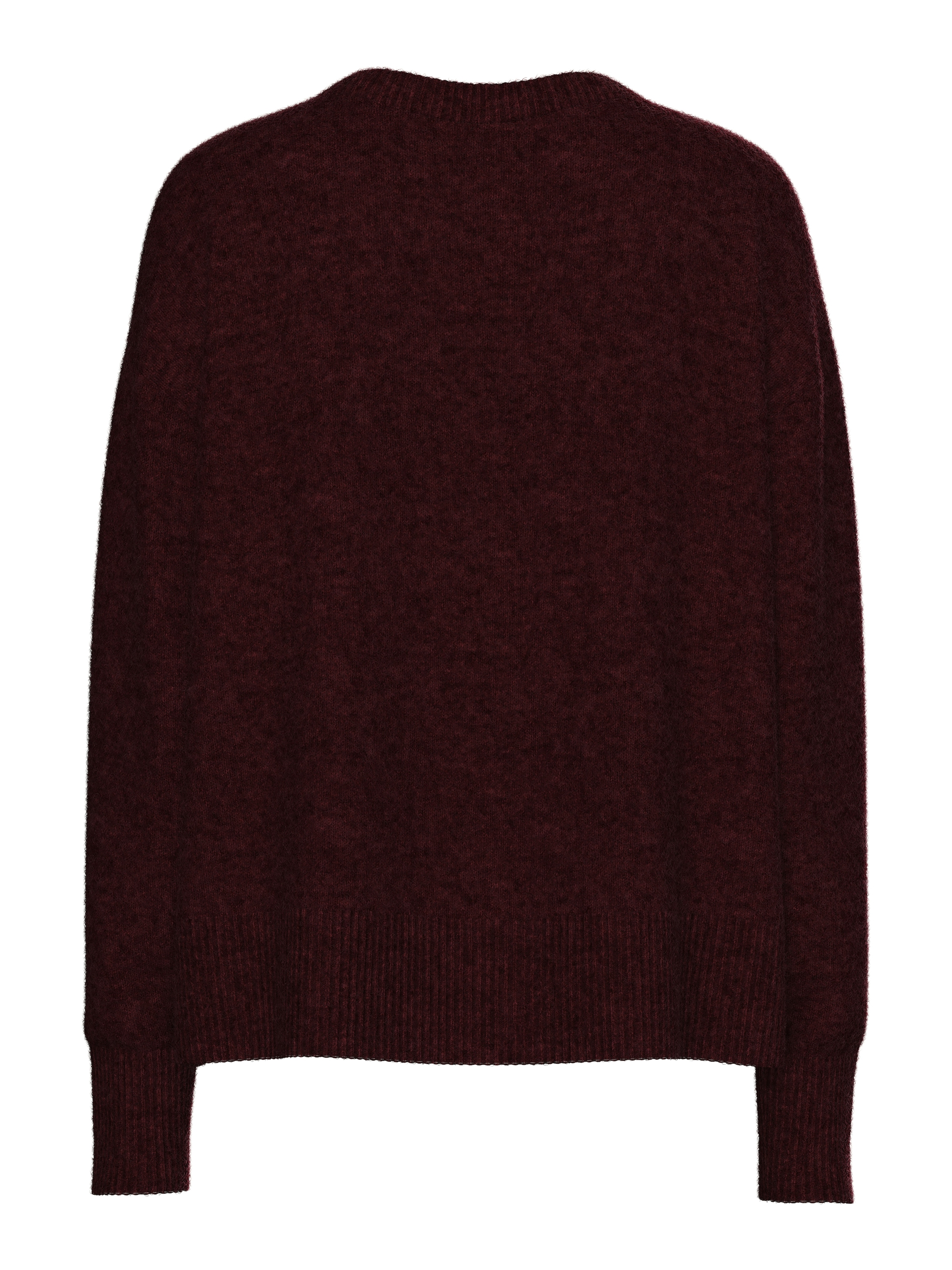 pieces Strickpullover »PCMALOU LS O-NECK CUTLINE KNIT NOOS BC«