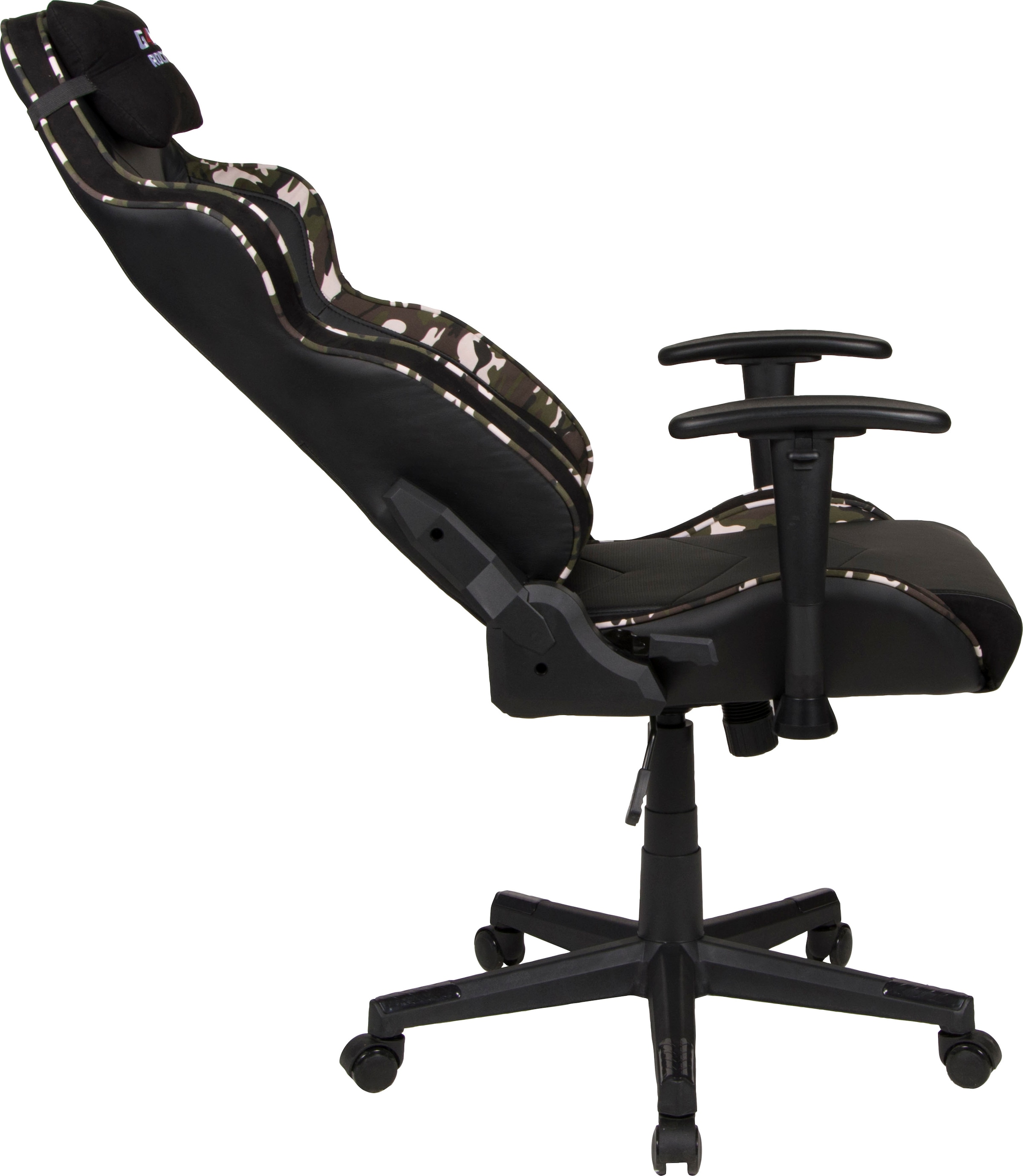 Duo Collection Chefsessel »Game-Rocker G-30«, Kunstleder-Stoff-Microfaser, Gaming Chair in Camouflage Optik