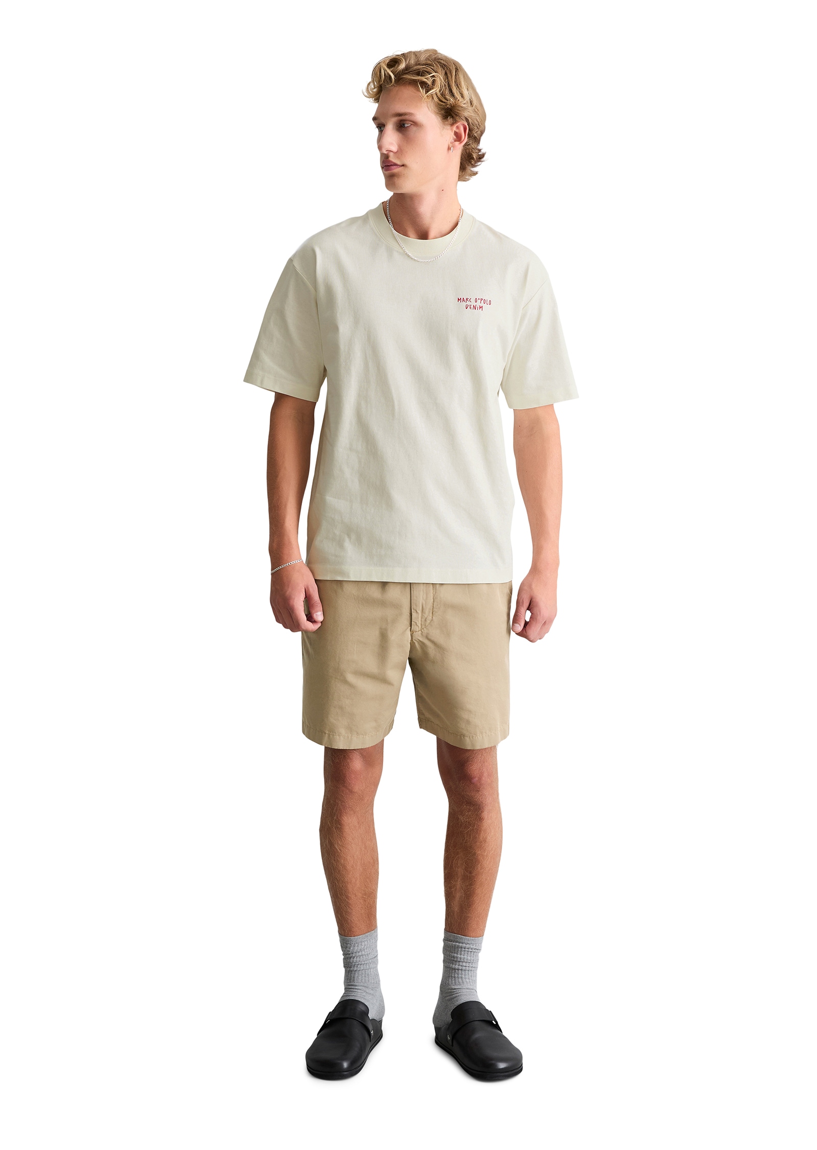 Marc O'Polo DENIM T-Shirt relaxed mit Rückenprint