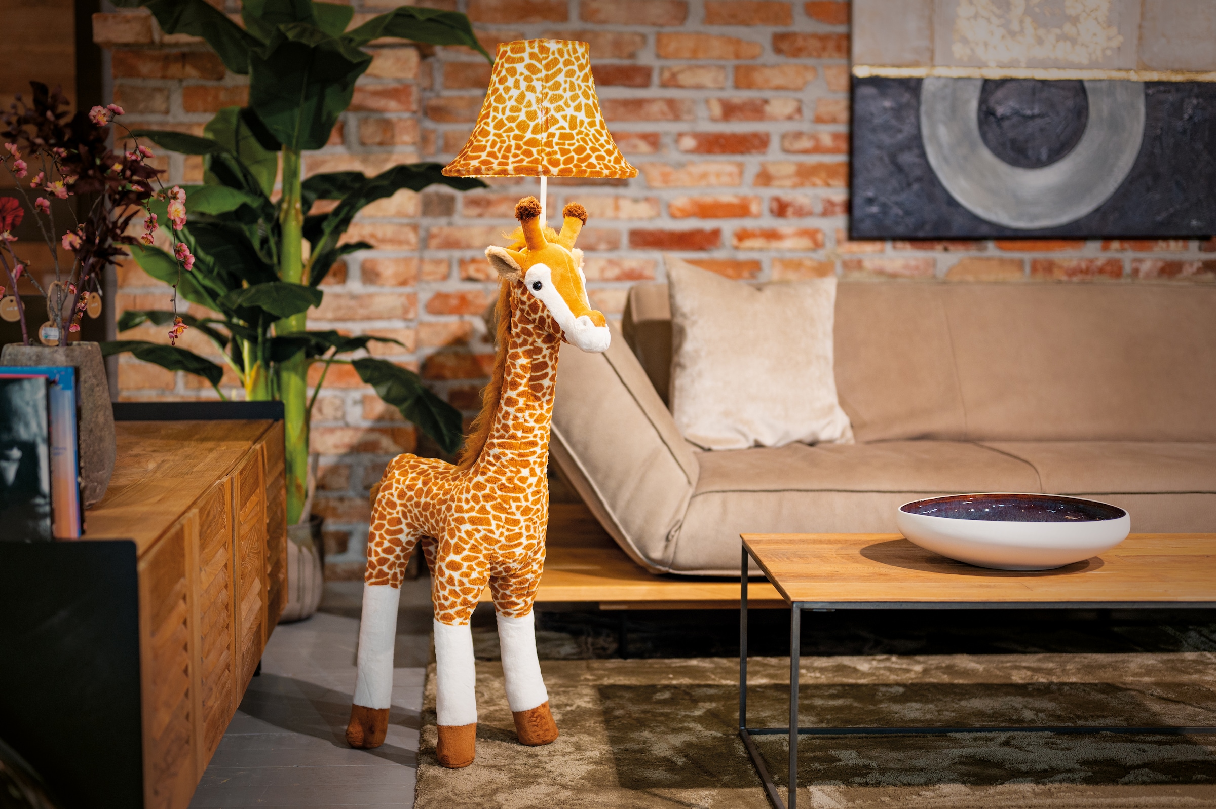 Happy Lamps for smiling eyes LED Stehlampe »Raffi die Giraffe« GU 5,3 1 Stk. Warmweiß Hochwertig, Einzigartig, Zertifiziert