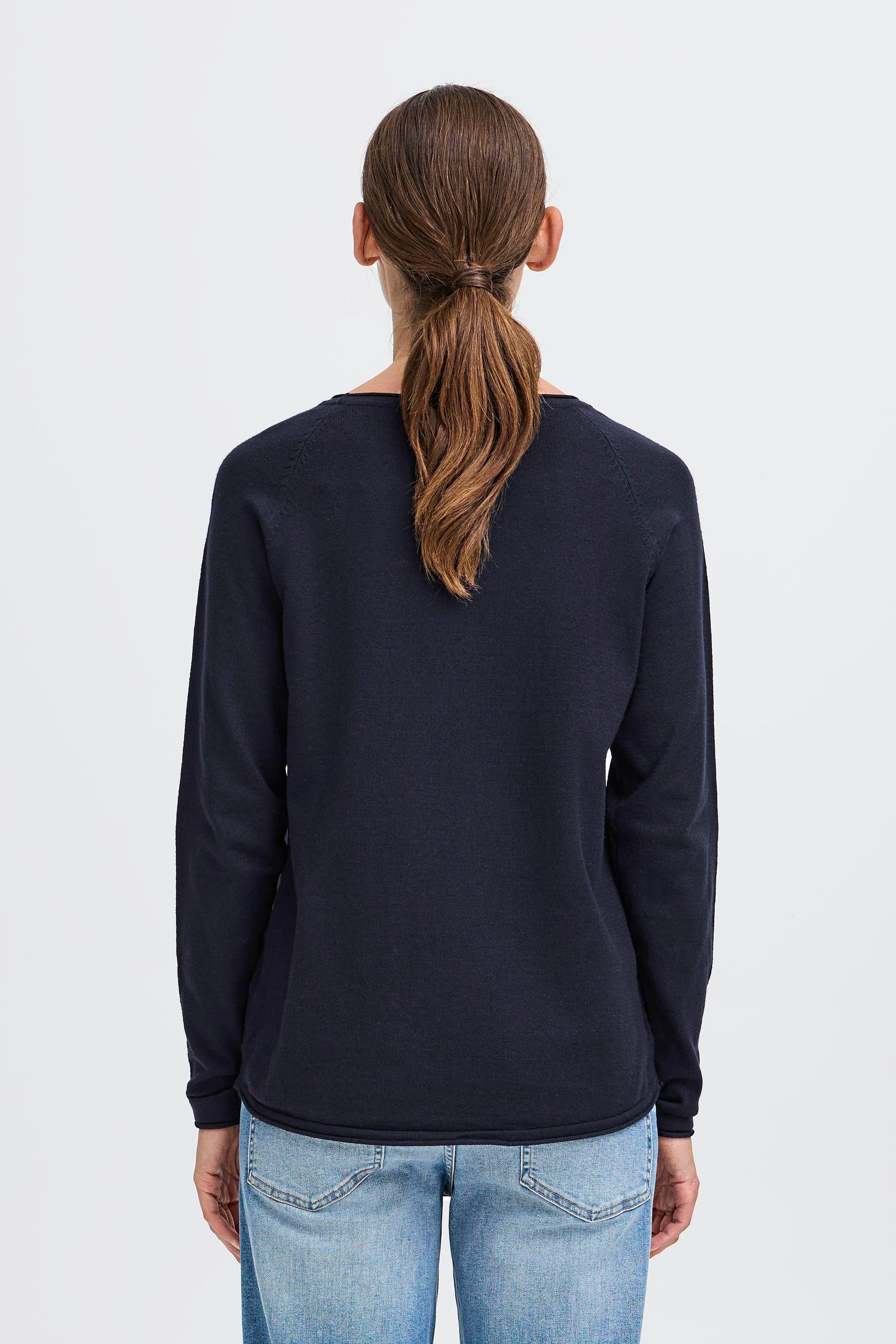 OXMO Strickfleece-Pullover »Strickpullover OXFKEANA«