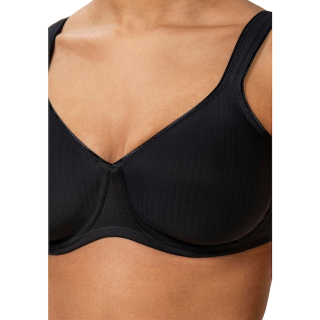 Triumph Bügel-BH »Modern Soft Cotton W«, Cup B-F, mit dezentem  Streifenmuster, Basic Dessous bei ♕