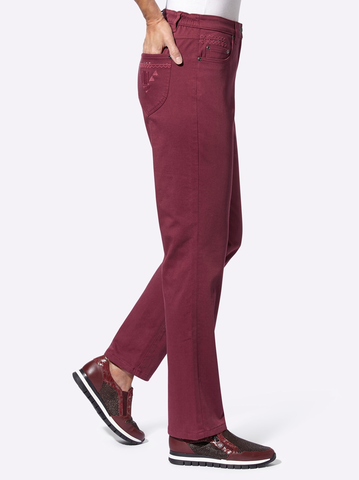 Casual Looks Bequeme Jeans, (1 tlg.)