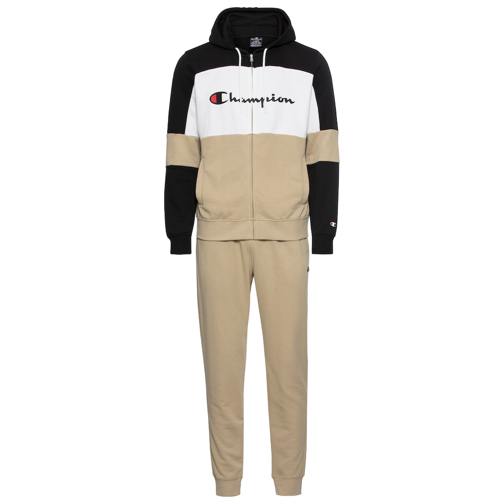 Champion Trainingsanzug »Icons Full Zip Hooded Sweatsuit«