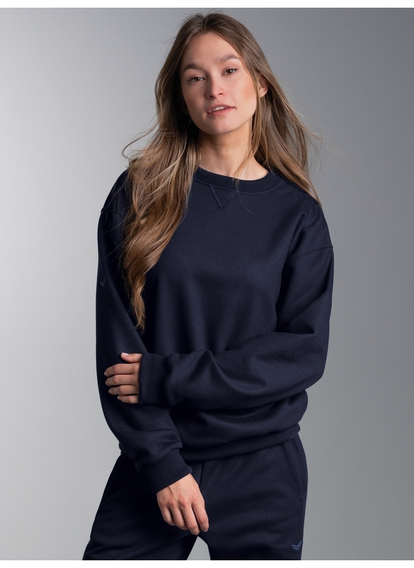 Trigema Sweatshirt »TRIGEMA Basic Sweatshirt mit weicher Innenseite«
