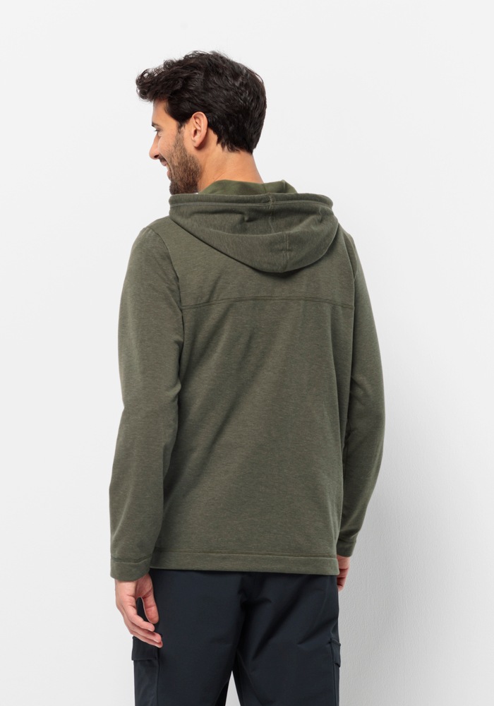 Jack Wolfskin Fleecejacke »WALDSEE HOODED JKT M«, mit Kapuze