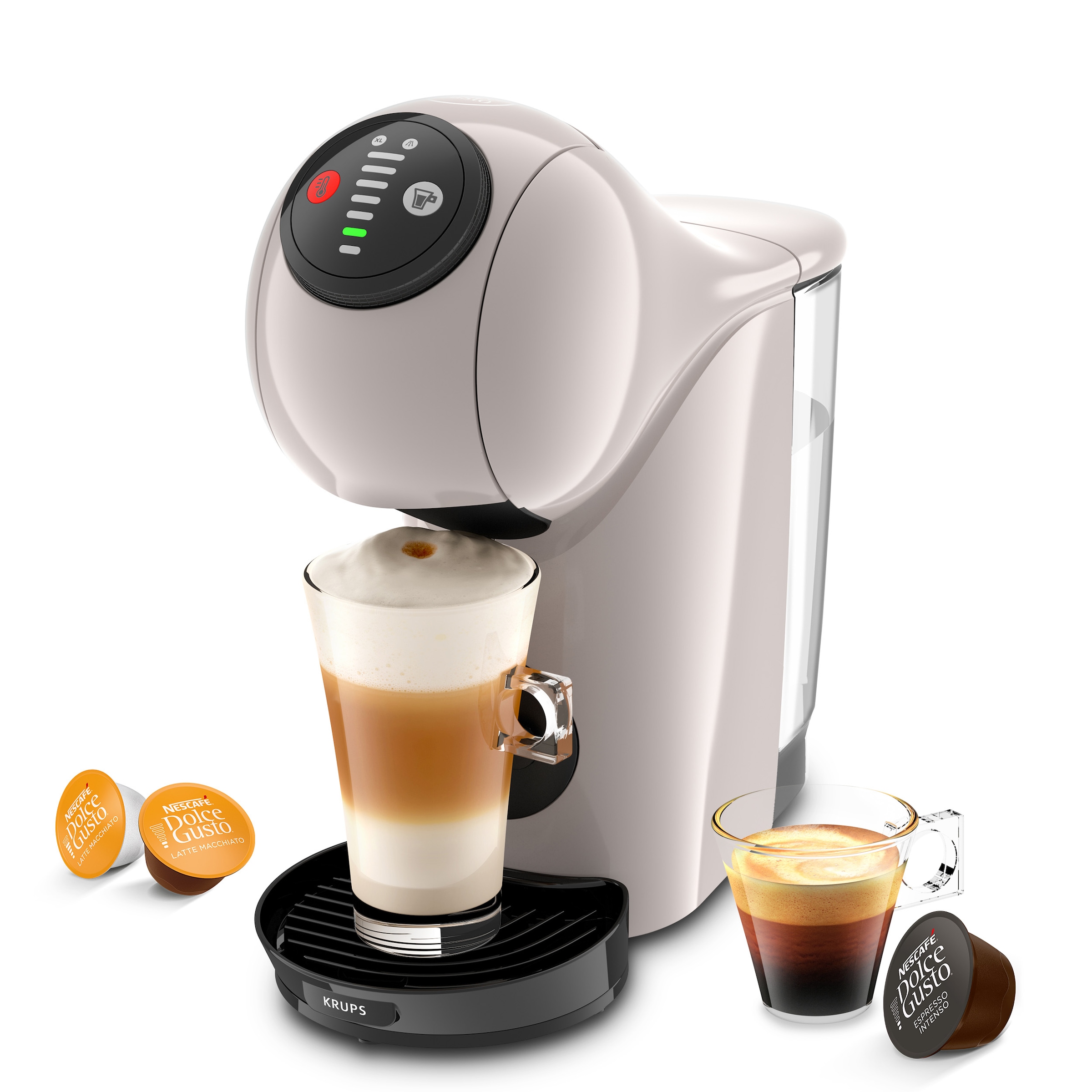 NESCAFÉ® Dolce Gusto® Kapselmaschine »KP243A Genio S« Multigetränke-Kapselmaschine, kompakt, Hochdruck, LED-Kontrollrädchen