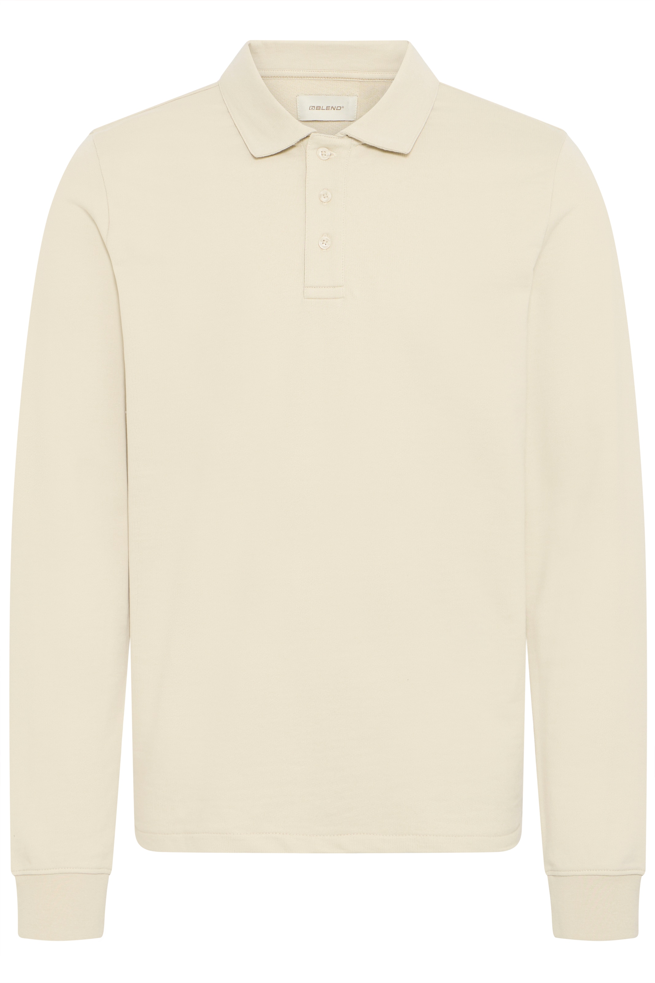 Blend Sweatshirt »BHBRODY POLO SWEATSHIRT«, mit Baumwollmischung aus Baumwolle und Polyester, Regular Fit
