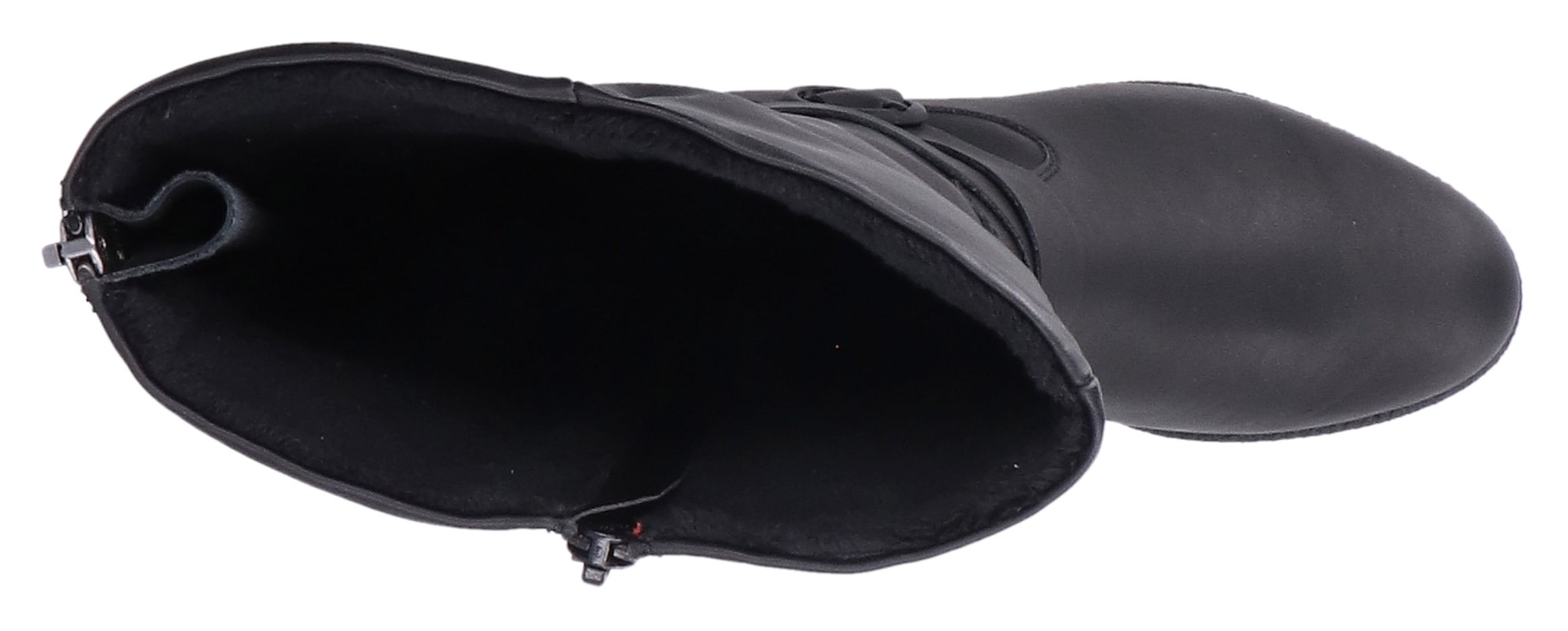 Rieker Stiefel  Langschaftstiefel, Blockabsatz,mit Reißverschluss hinten-schmale Form