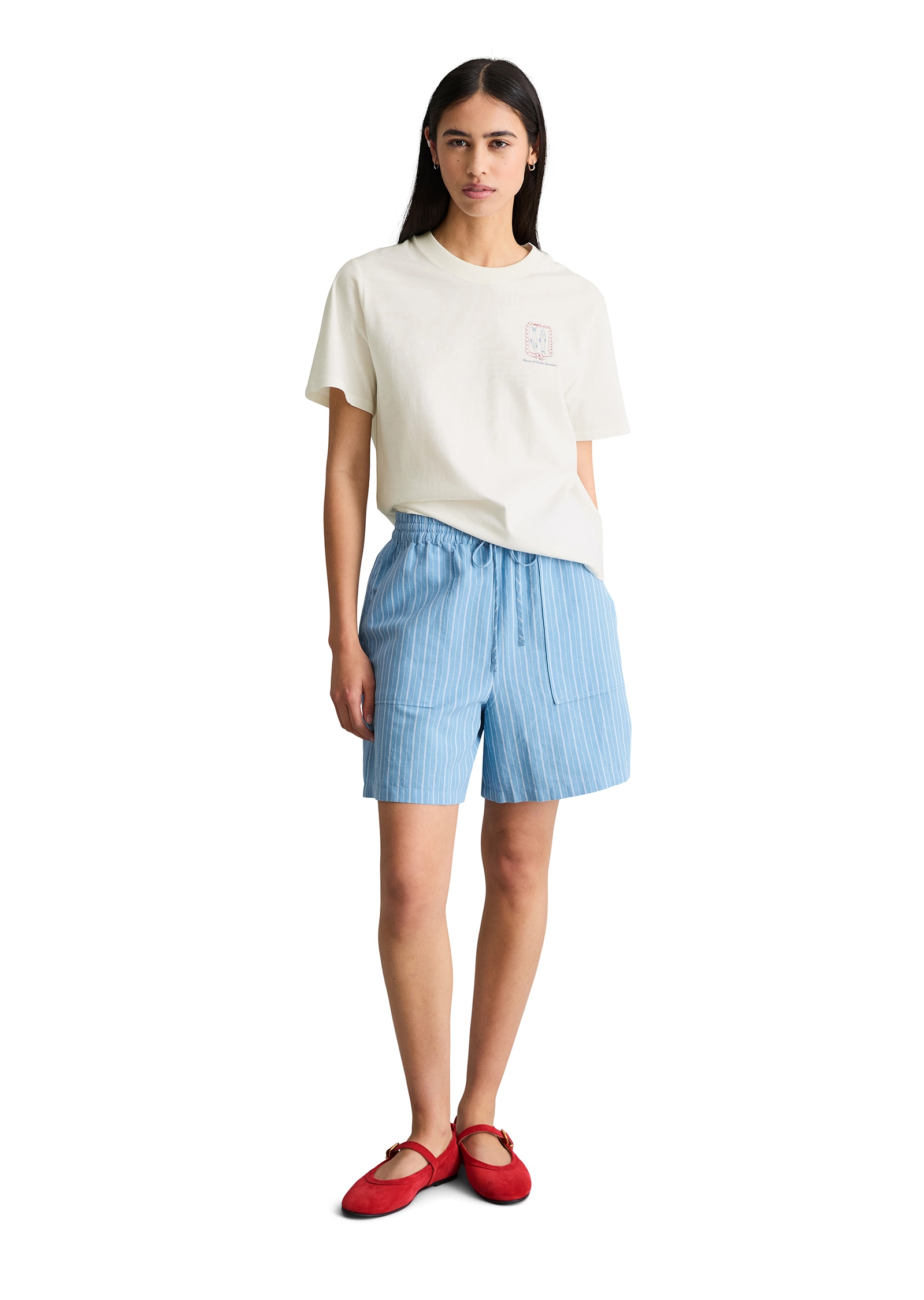 Marc O'Polo DENIM T-Shirt relaxed aus Organic Cotton