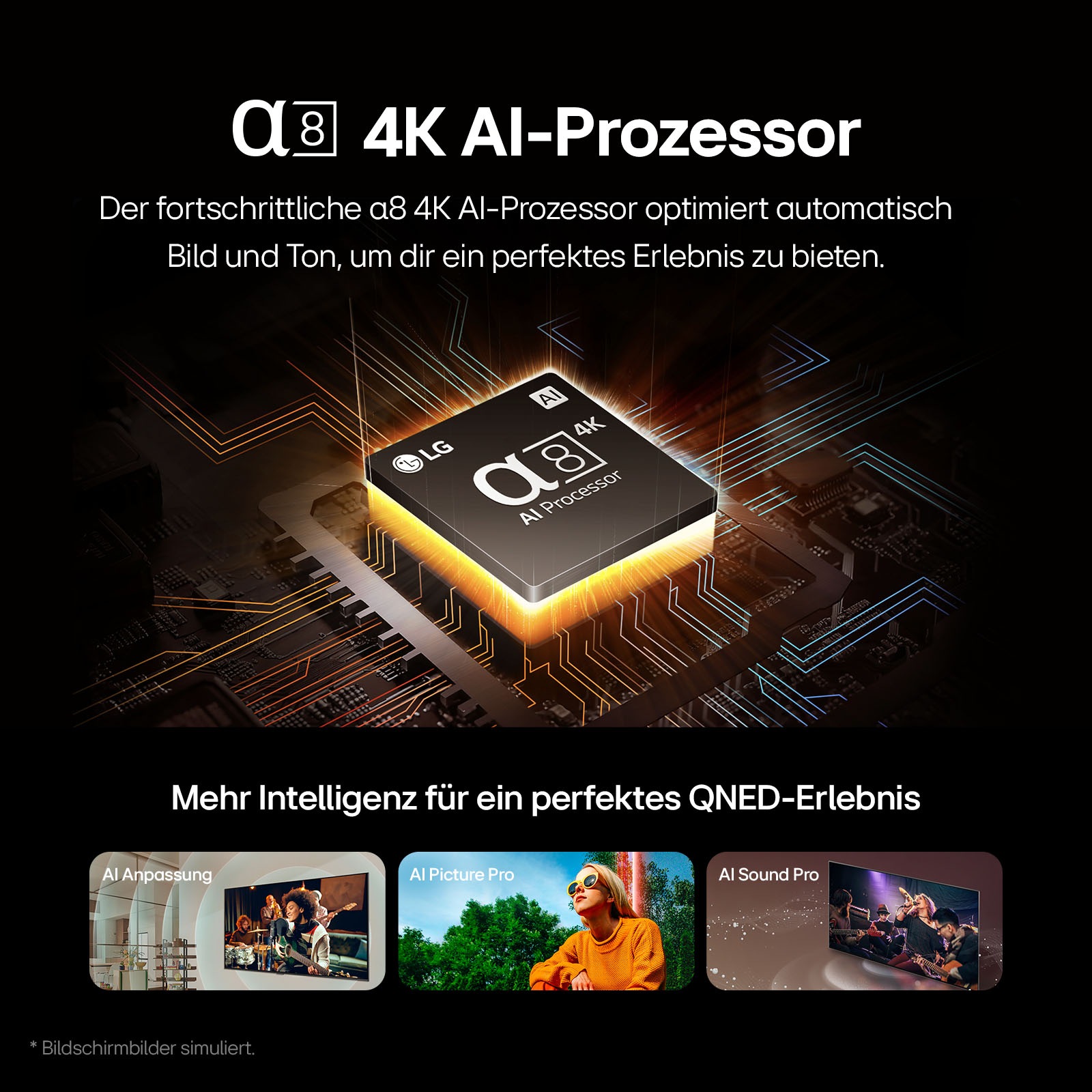LG QNED-Fernseher »75QNED91T6A«, 4K Ultra HD, Smart-TV