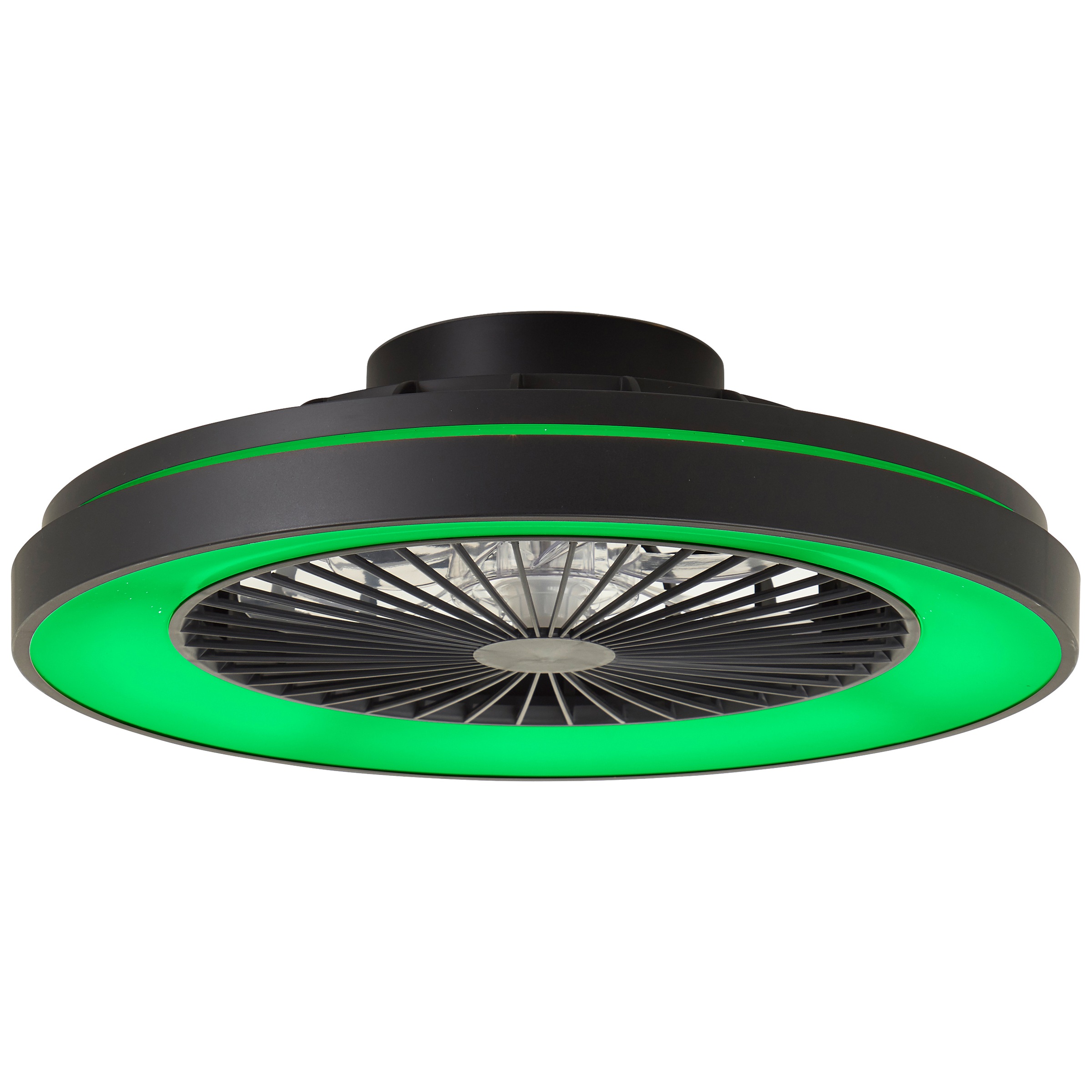 Brilliant LED Deckenleuchte »Mazzaro Deckenventilator« 1 Stk. warmweiß - kaltweiß Deckenlampe, Ventilator, 48,5 cm, digitales RGB, CCT, dimmbar